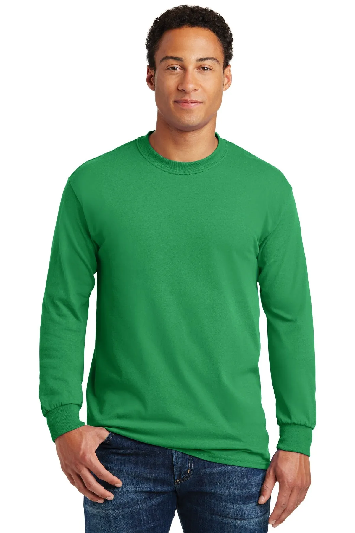 Gildan - Heavy Cotton™ 100% Cotton Long Sleeve T-Shirt. 5400