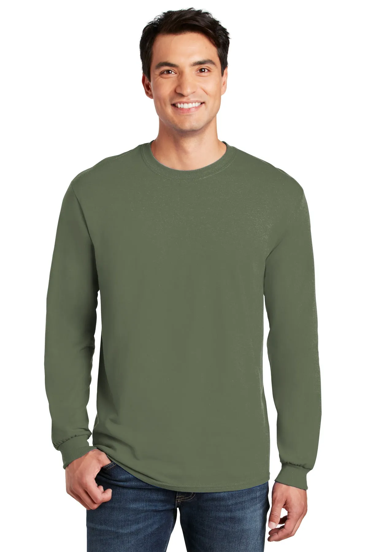 Gildan - Heavy Cotton™ 100% Cotton Long Sleeve T-Shirt. 5400