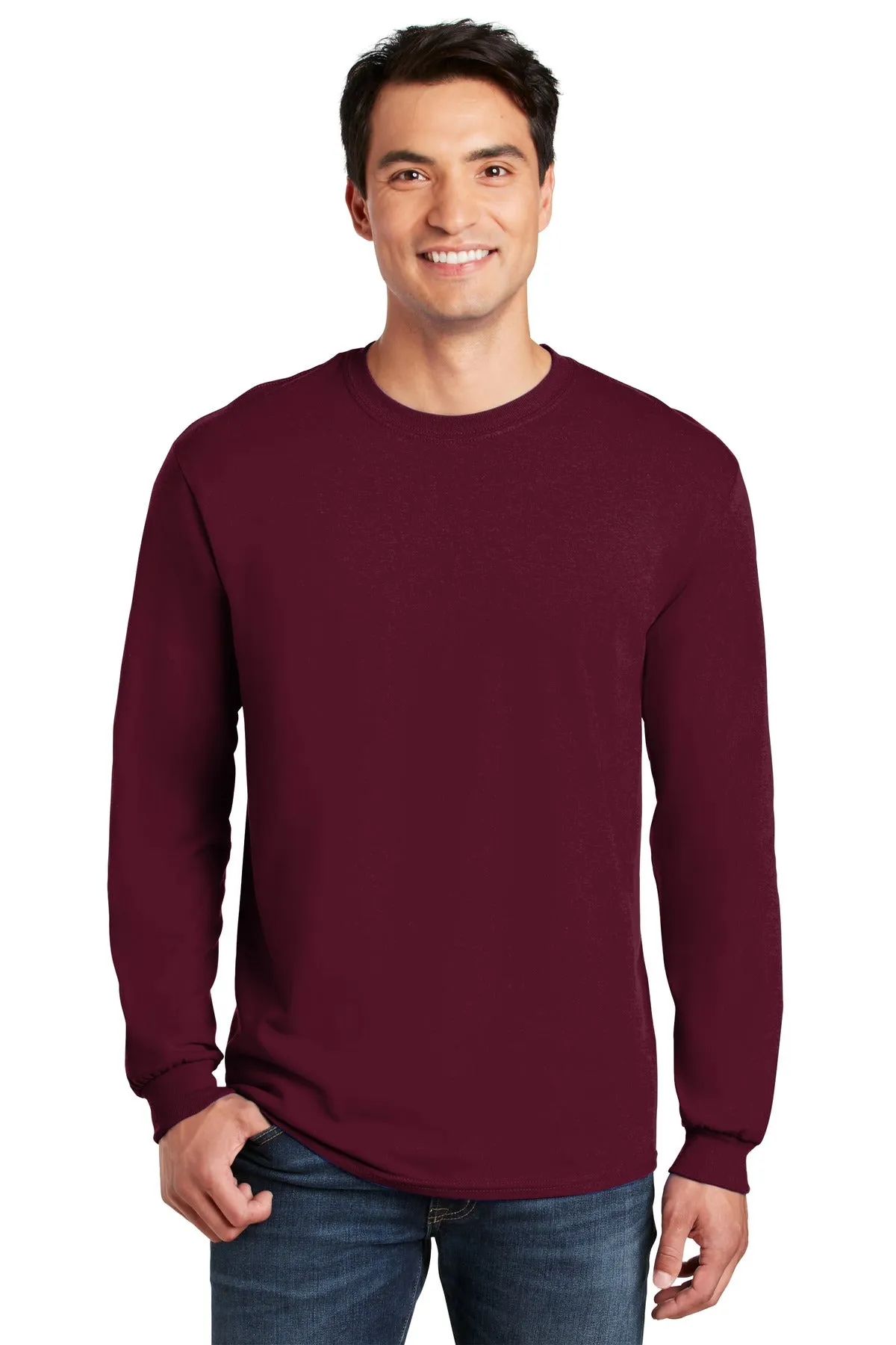 Gildan - Heavy Cotton™ 100% Cotton Long Sleeve T-Shirt. 5400