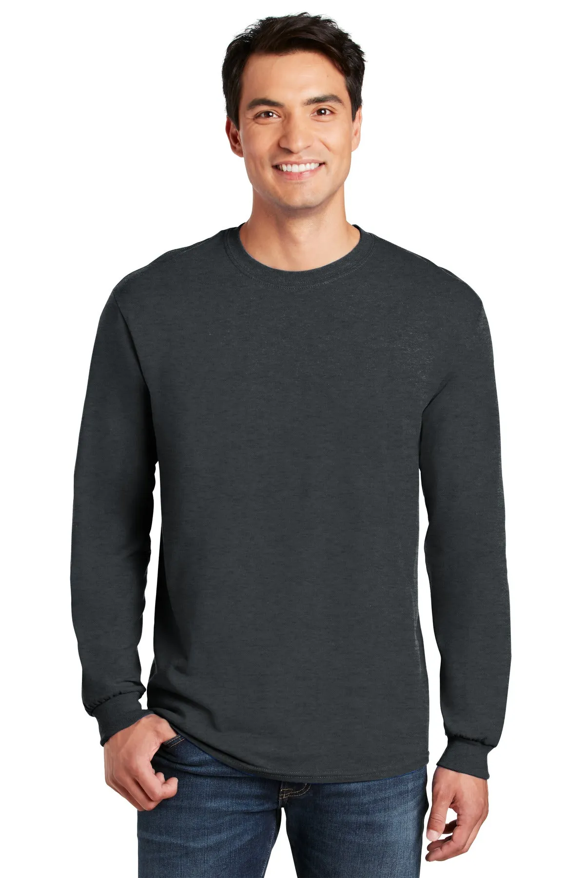 Gildan - Heavy Cotton™ 100% Cotton Long Sleeve T-Shirt. 5400