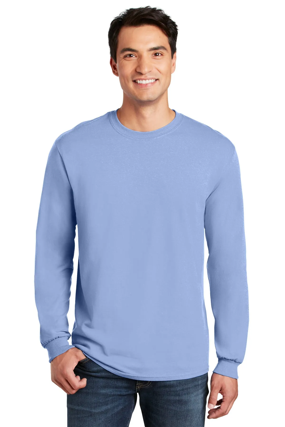 Gildan - Heavy Cotton™ 100% Cotton Long Sleeve T-Shirt. 5400