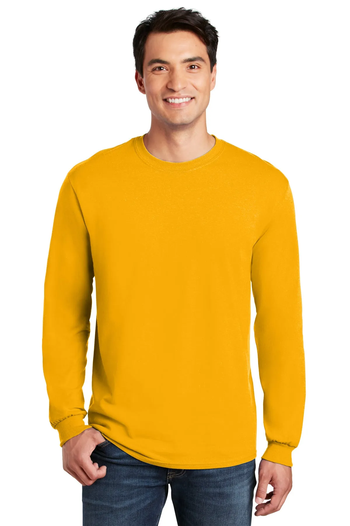 Gildan - Heavy Cotton™ 100% Cotton Long Sleeve T-Shirt. 5400