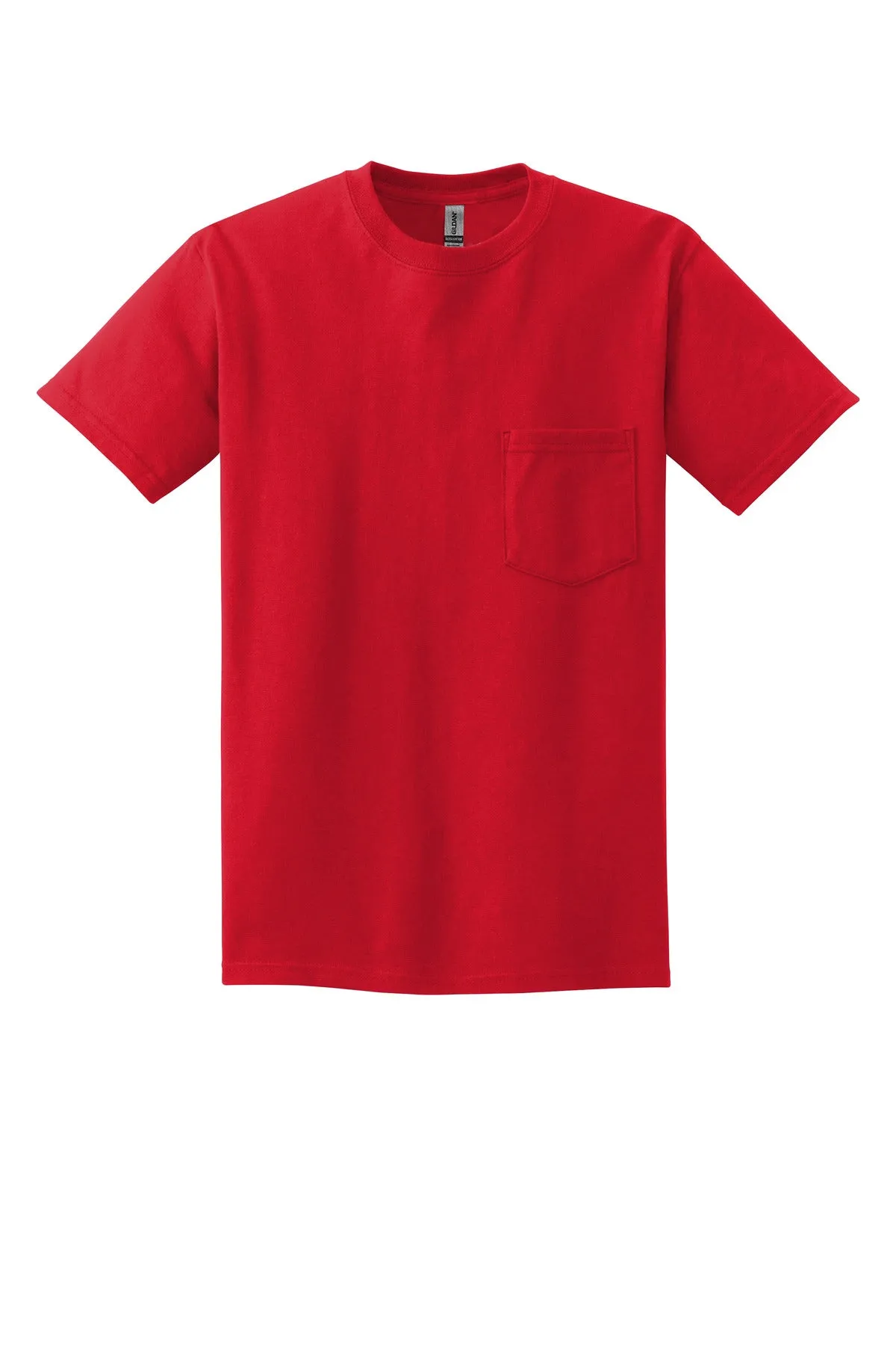 Gildan - Ultra Cotton 100% US Cotton T-Shirt with Pocket. 2300