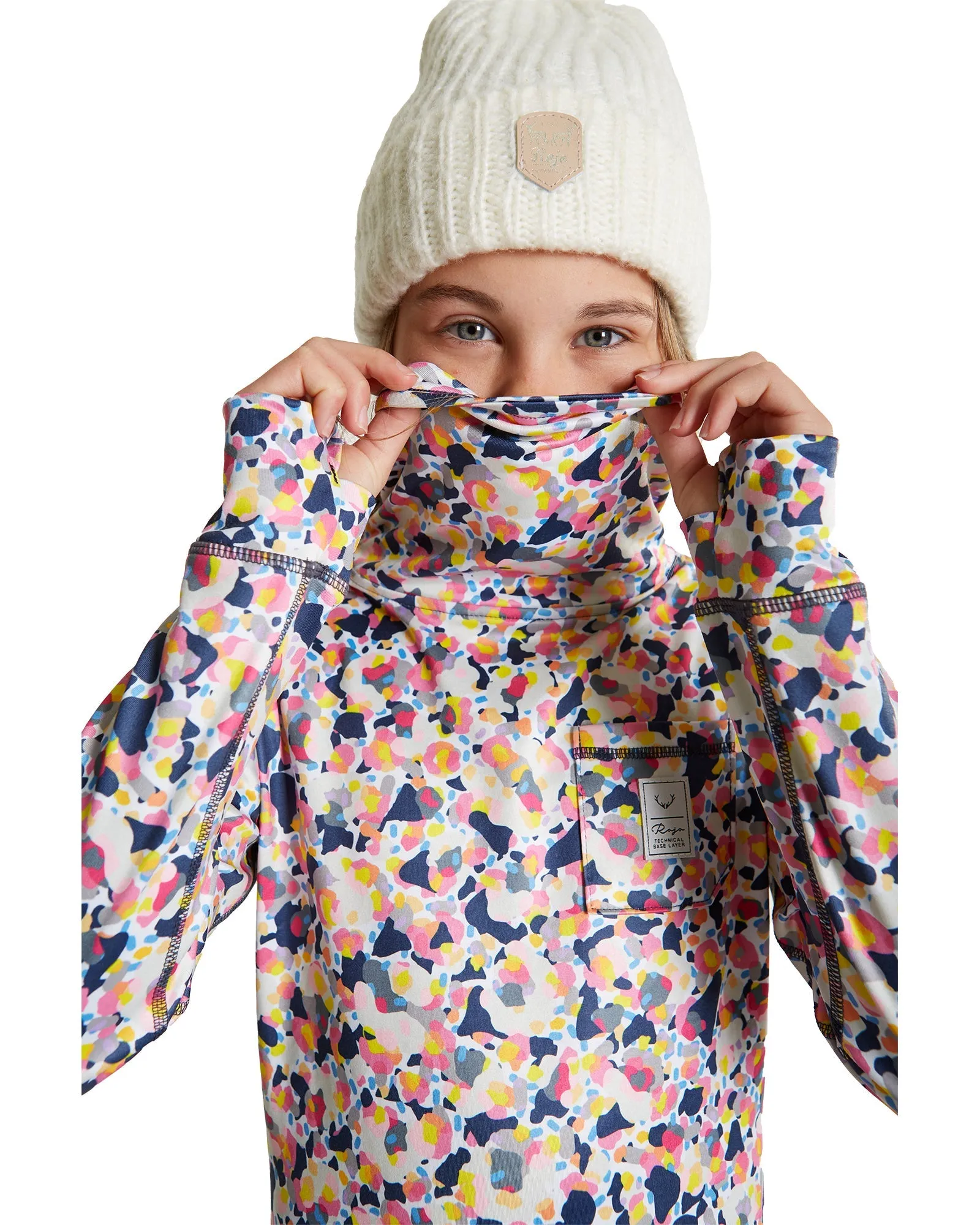 GIRLS CAPRI FUNNEL NECK - KALIEDSCOPE