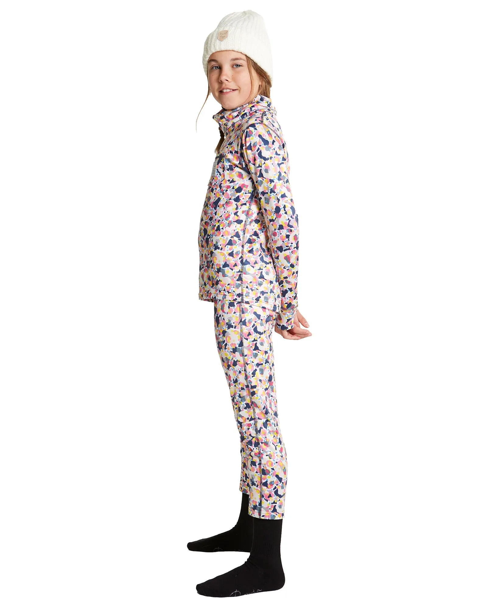 GIRLS CAPRI FUNNEL NECK - KALIEDSCOPE