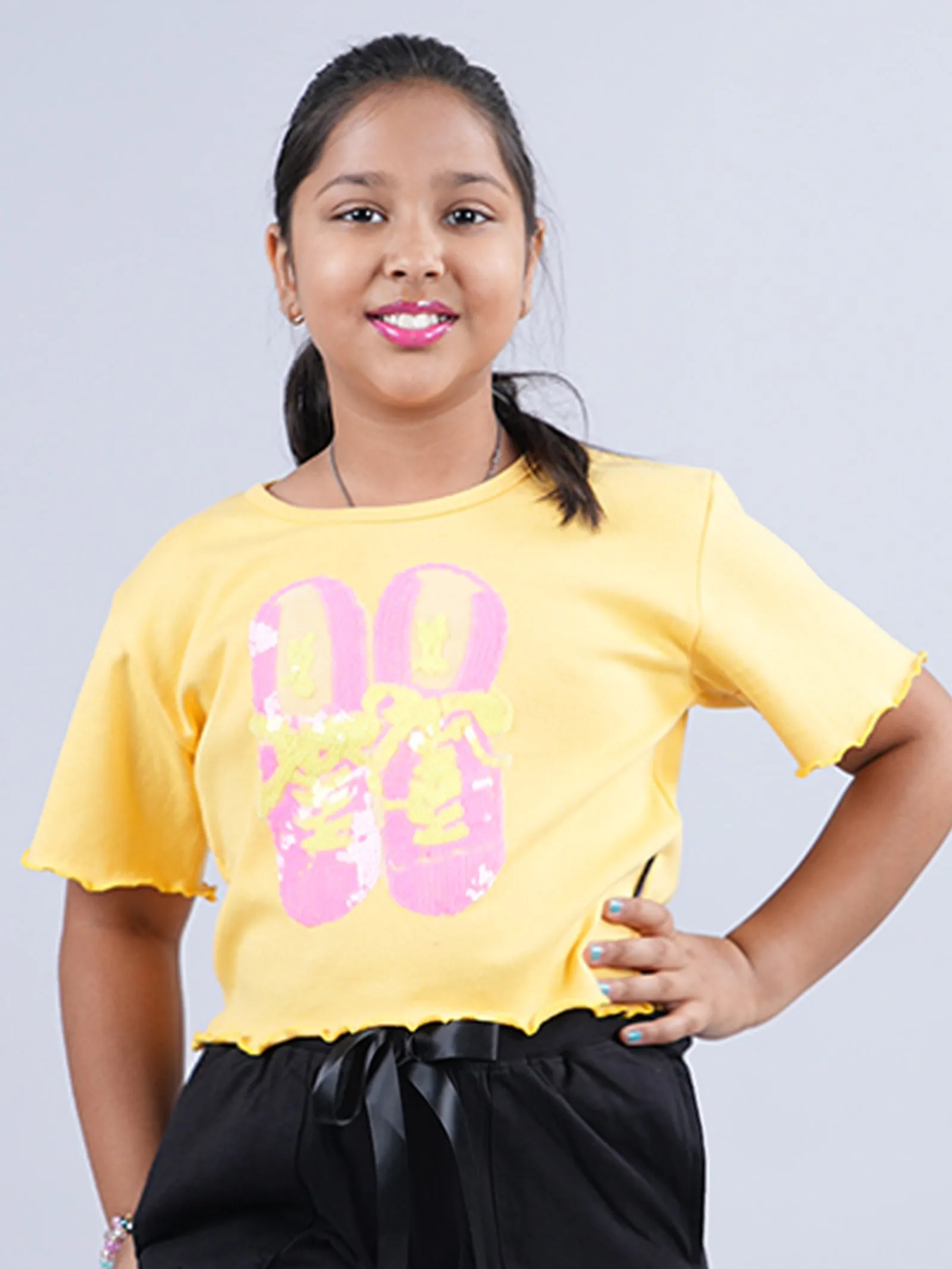 Girls Crop Tee