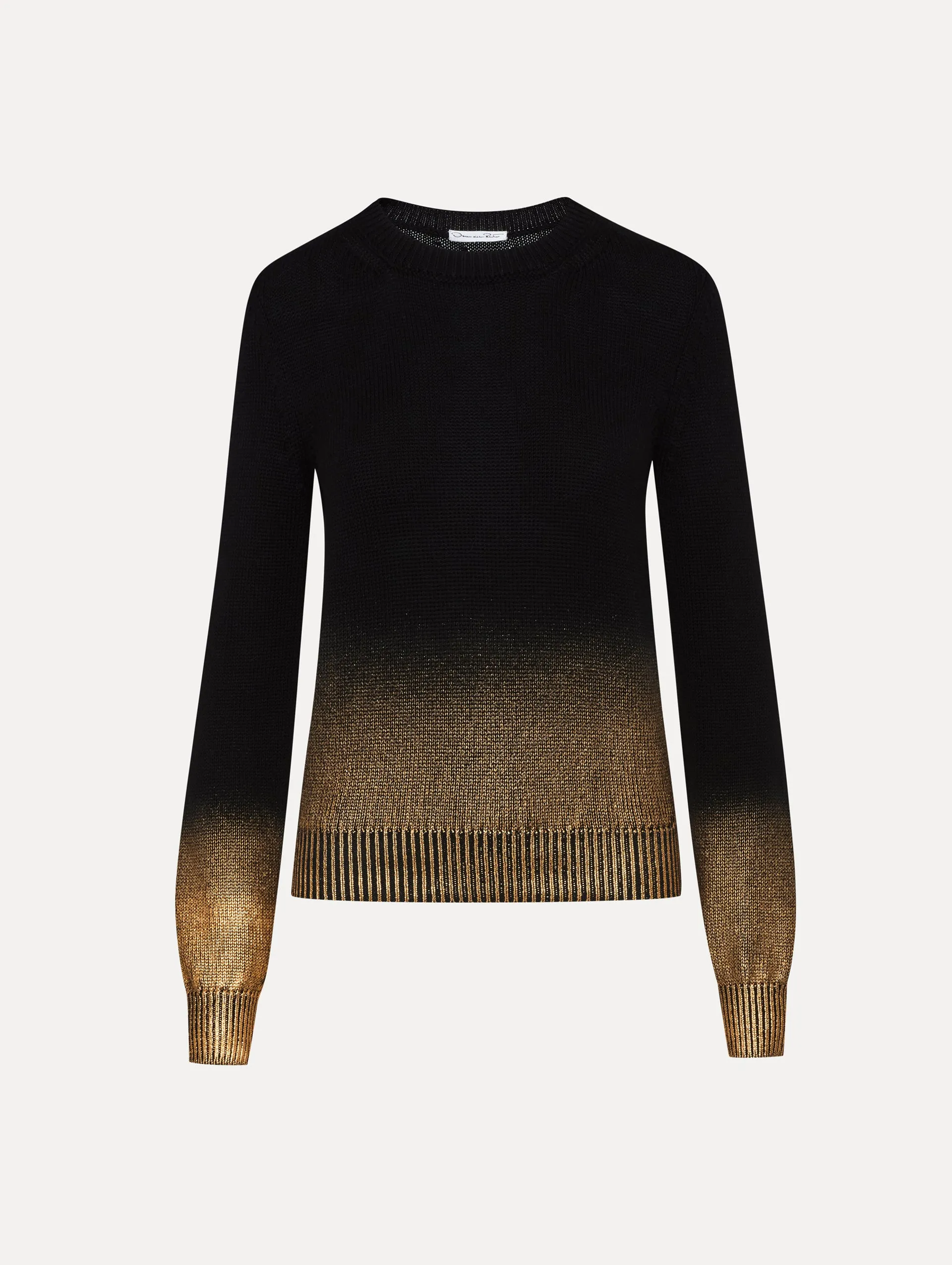 Gold Foil Printed Pullover