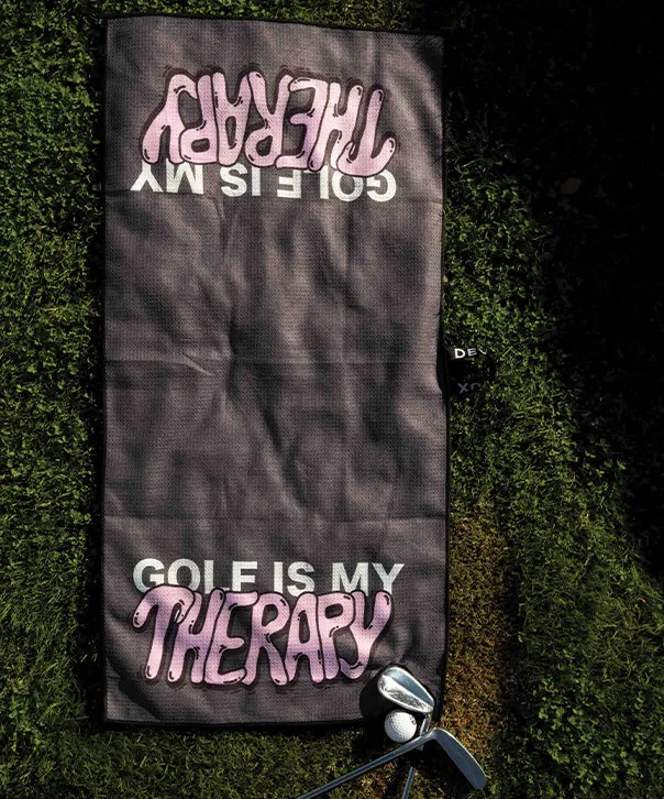 Golf Is My Therapy Towel