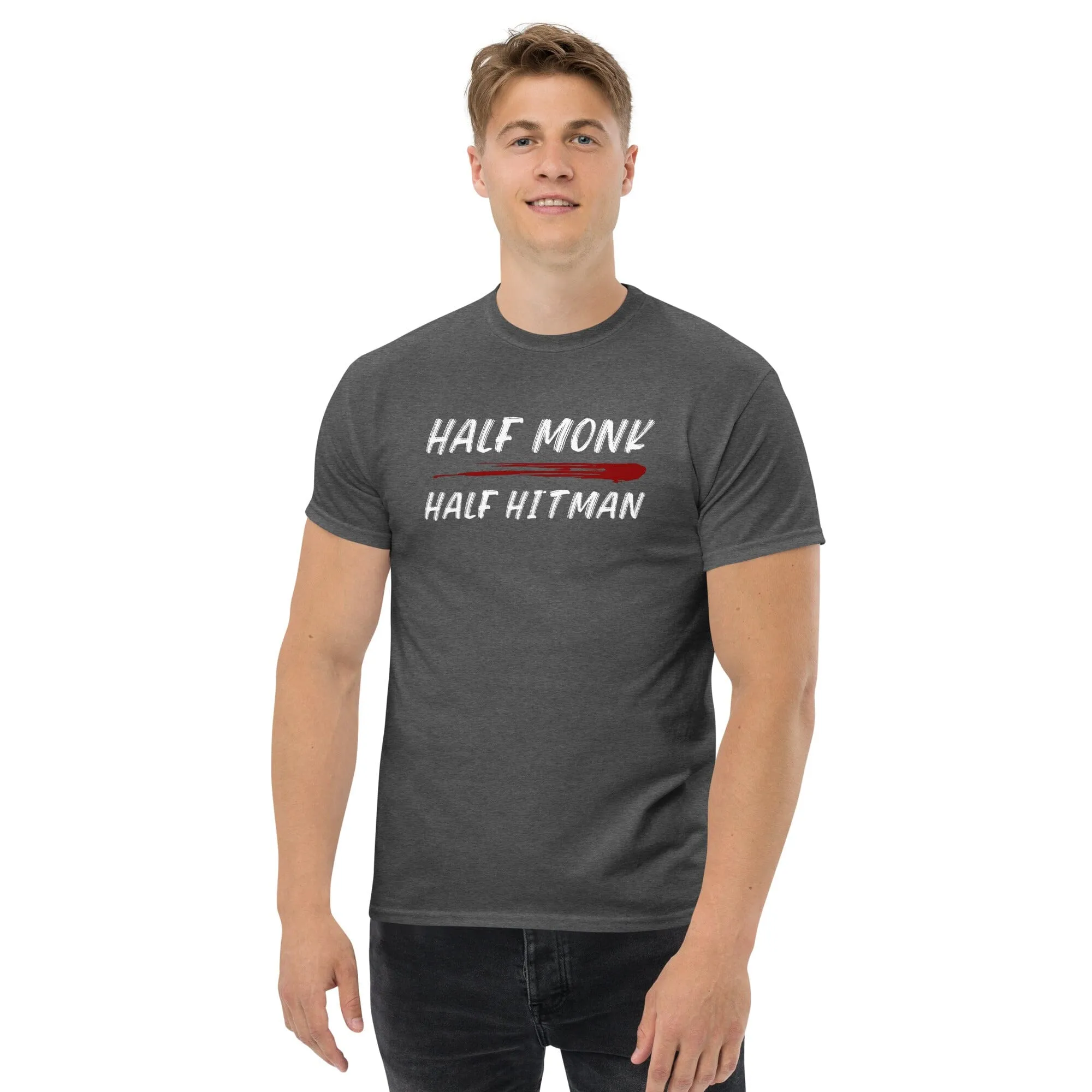 Half Monk, Half Hitman T-Shirt