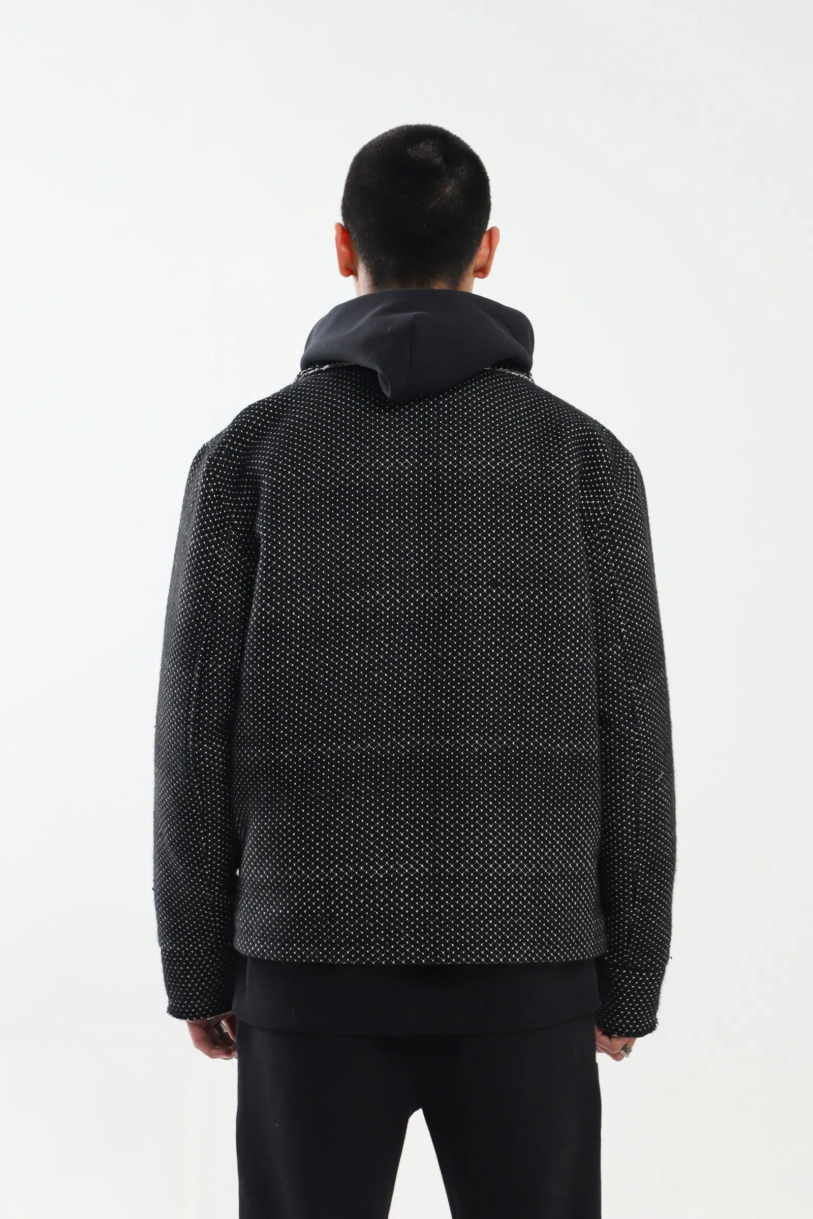 HANDWOVEN DOT JACKET