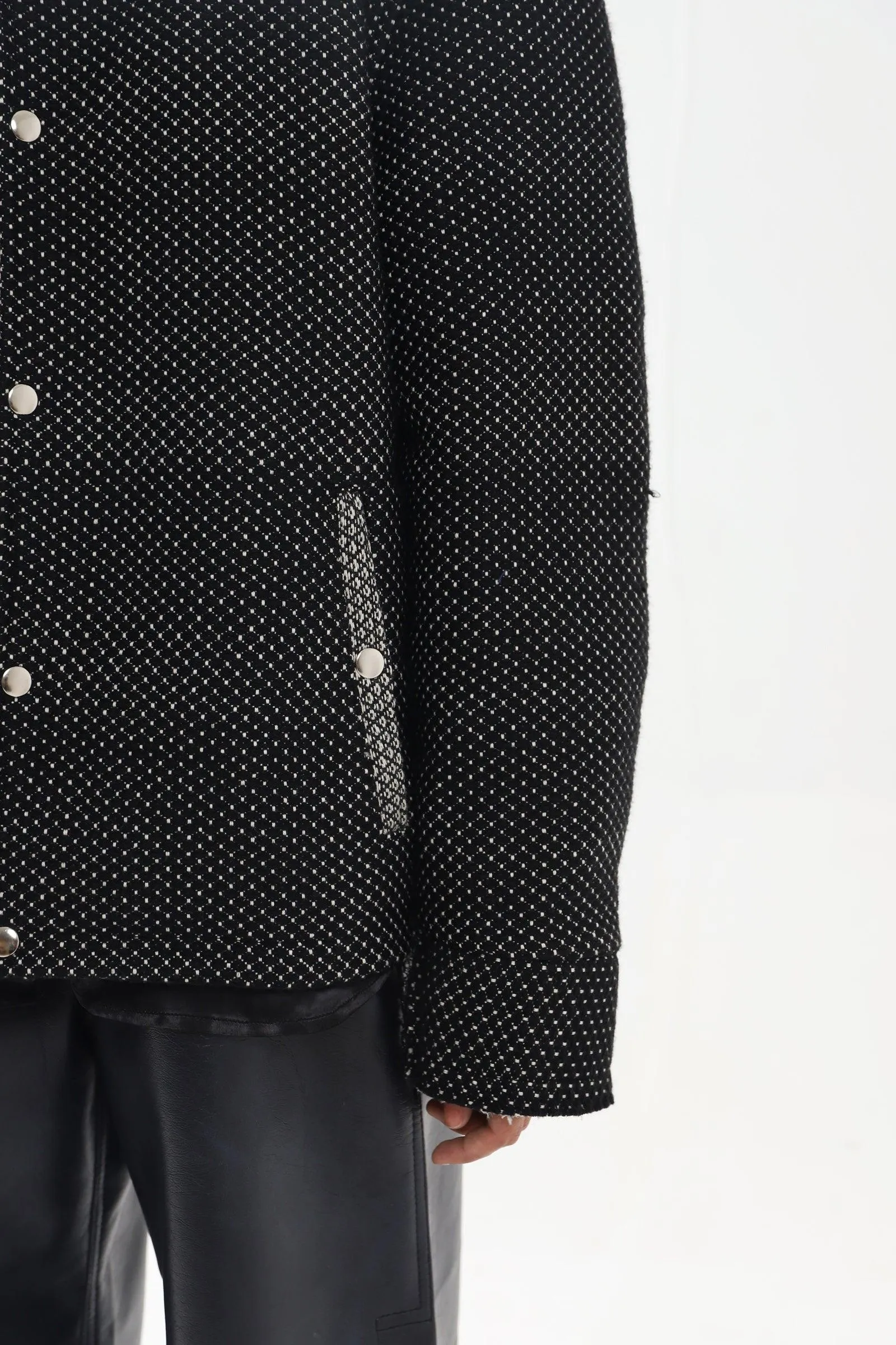 HANDWOVEN DOT JACKET