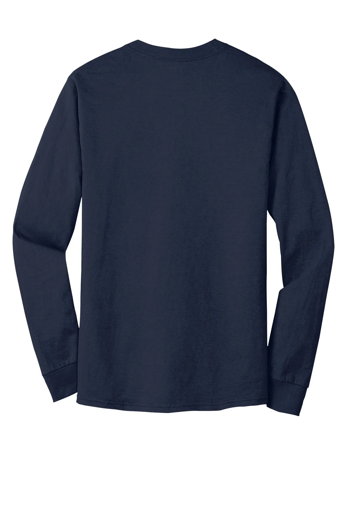 Hanes Beefy-T - 100% Cotton Long Sleeve T-Shirt. 5186