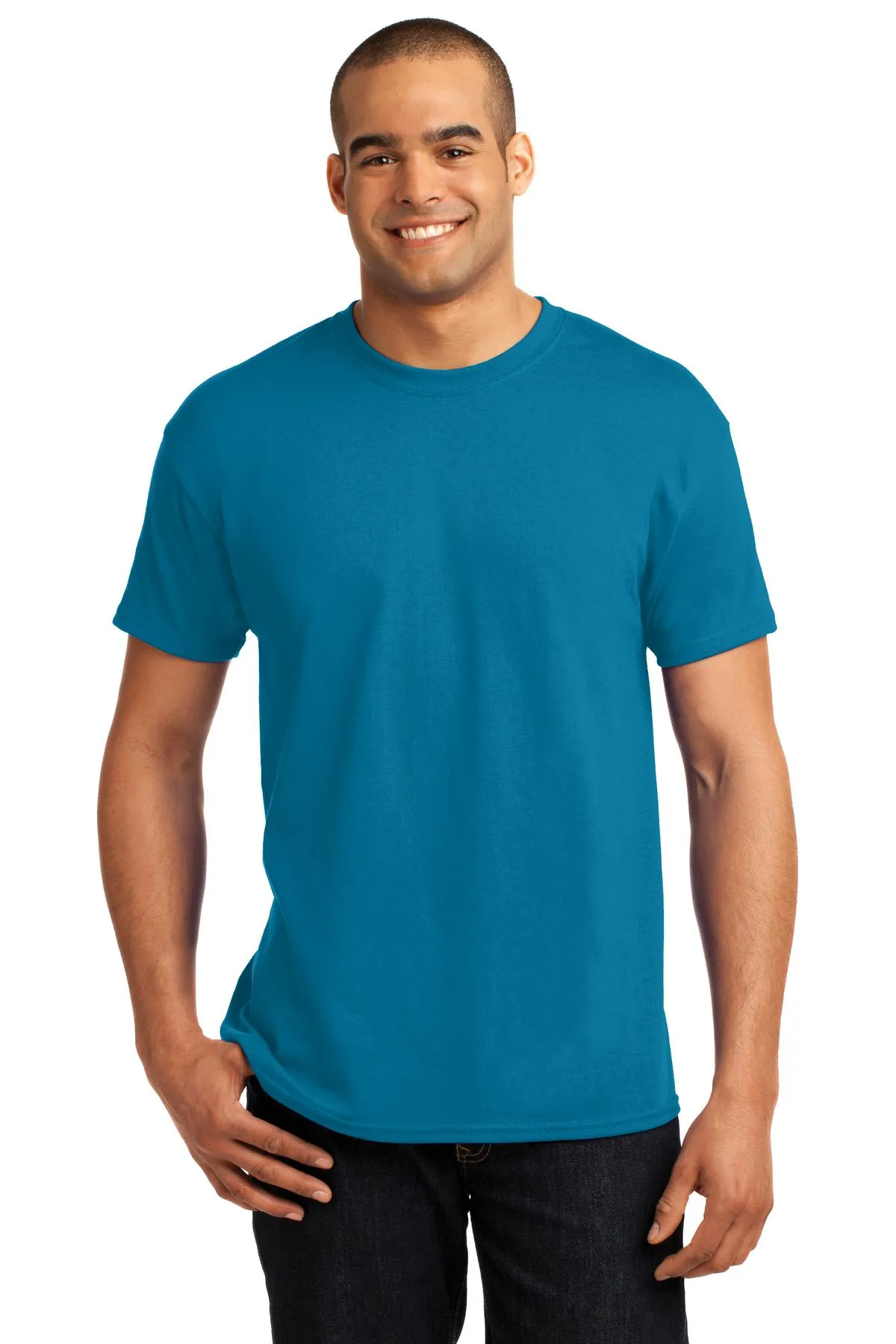 Hanes - EcoSmart 50/50 Cotton/Poly T-Shirt. 5170