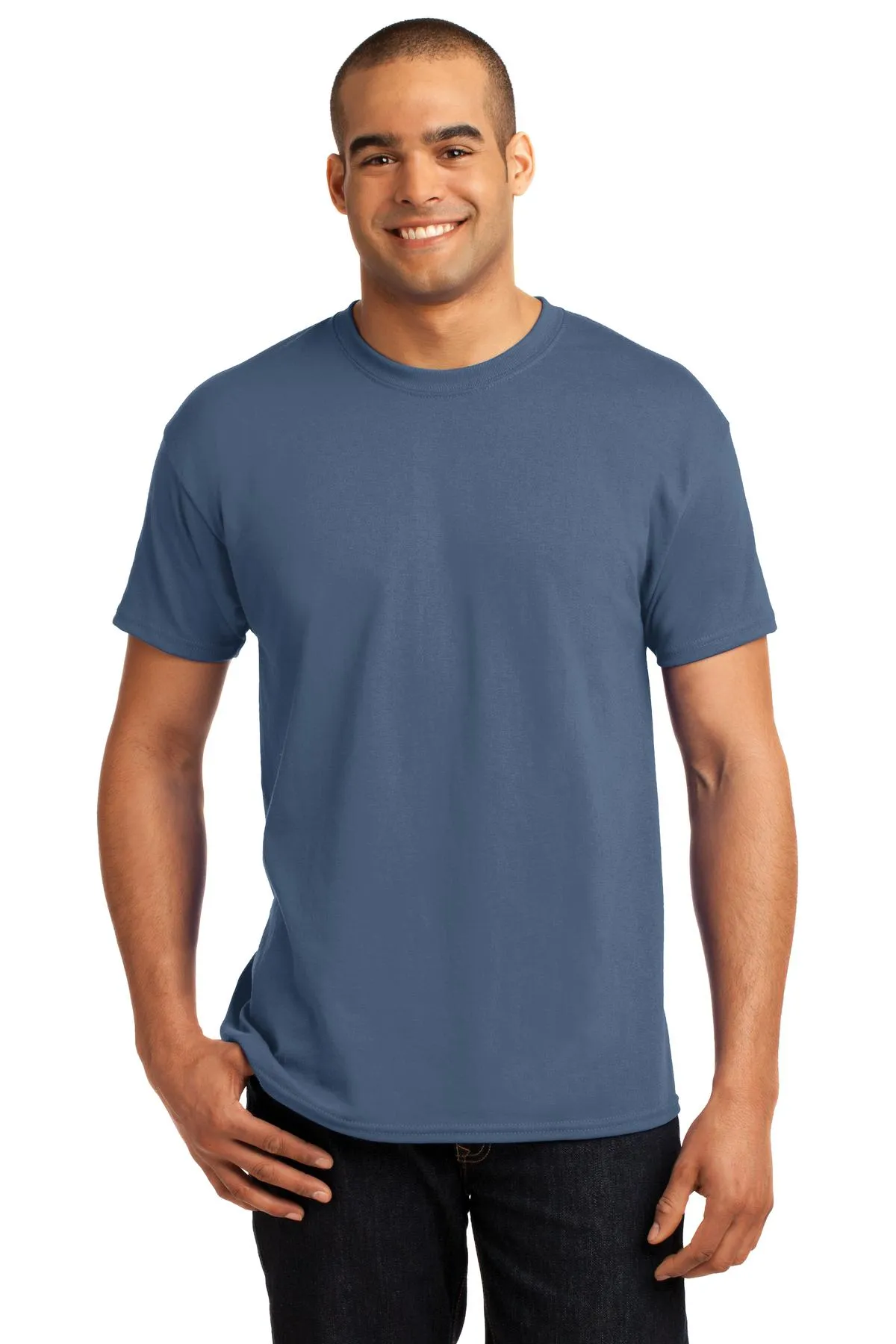 Hanes - EcoSmart 50/50 Cotton/Poly T-Shirt. 5170