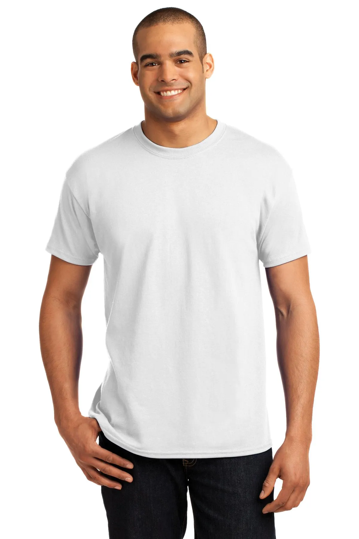 Hanes - EcoSmart 50/50 Cotton/Poly T-Shirt. 5170