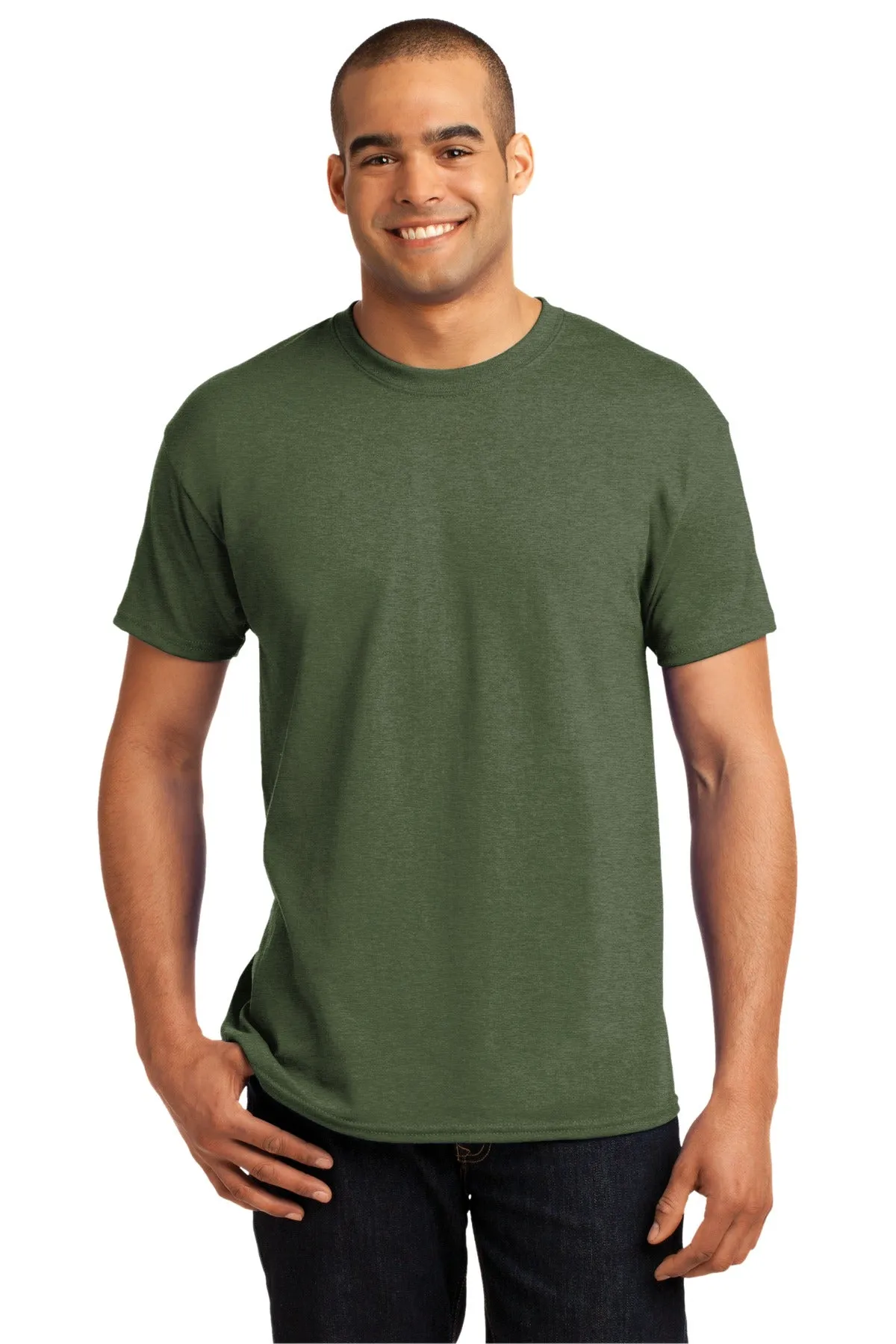 Hanes - EcoSmart 50/50 Cotton/Poly T-Shirt. 5170