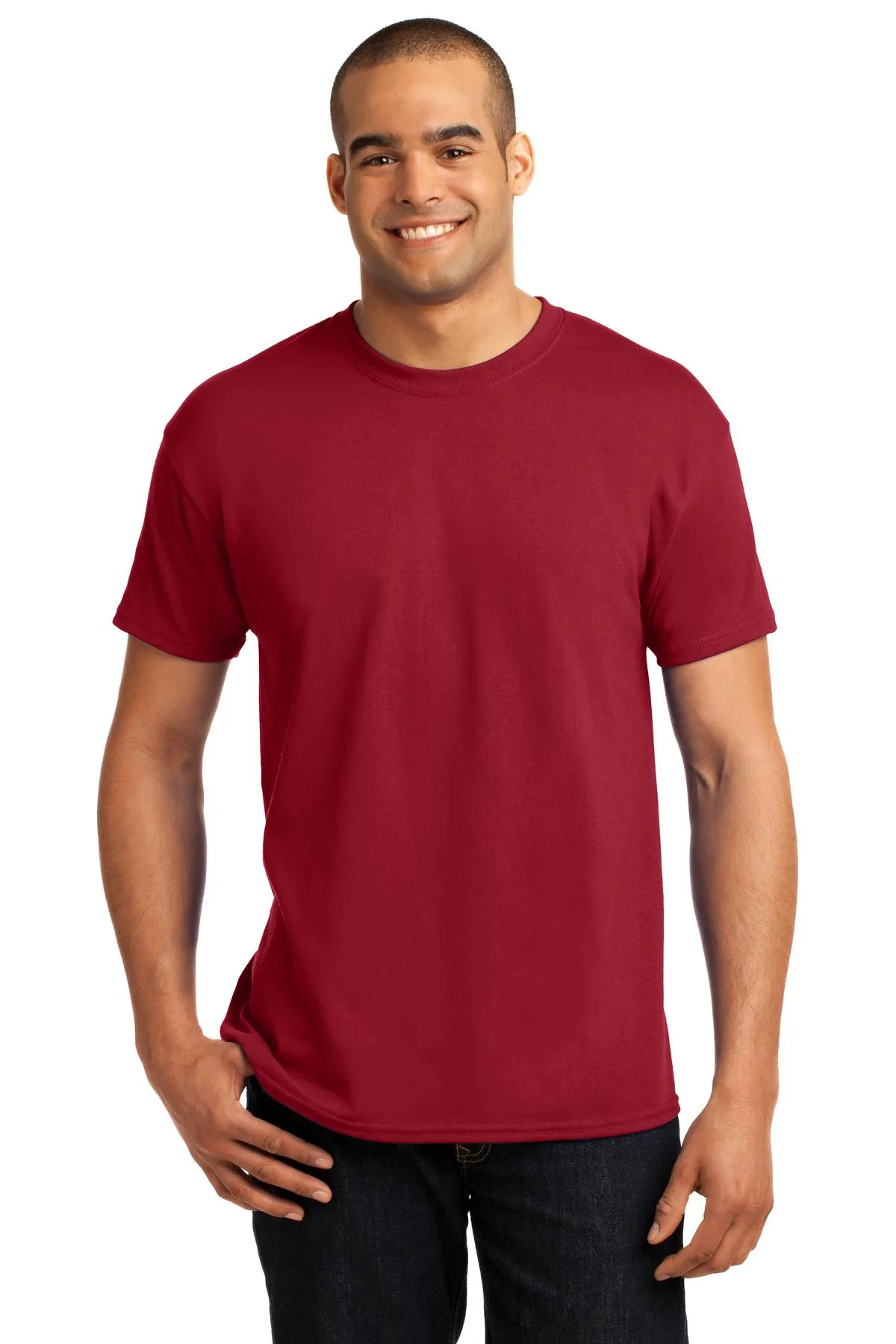 Hanes - EcoSmart 50/50 Cotton/Poly T-Shirt. 5170