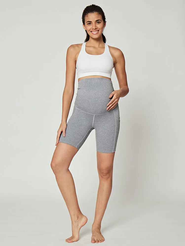 IUGA Maternity Shorts Over The Belly With Pockets