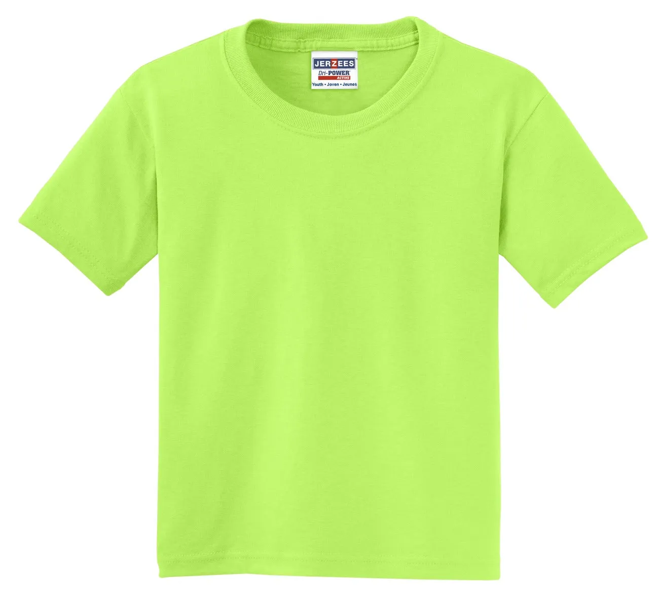 Jerzees - Youth Dri-Power 50/50 Cotton/Poly T-Shirt. 29B