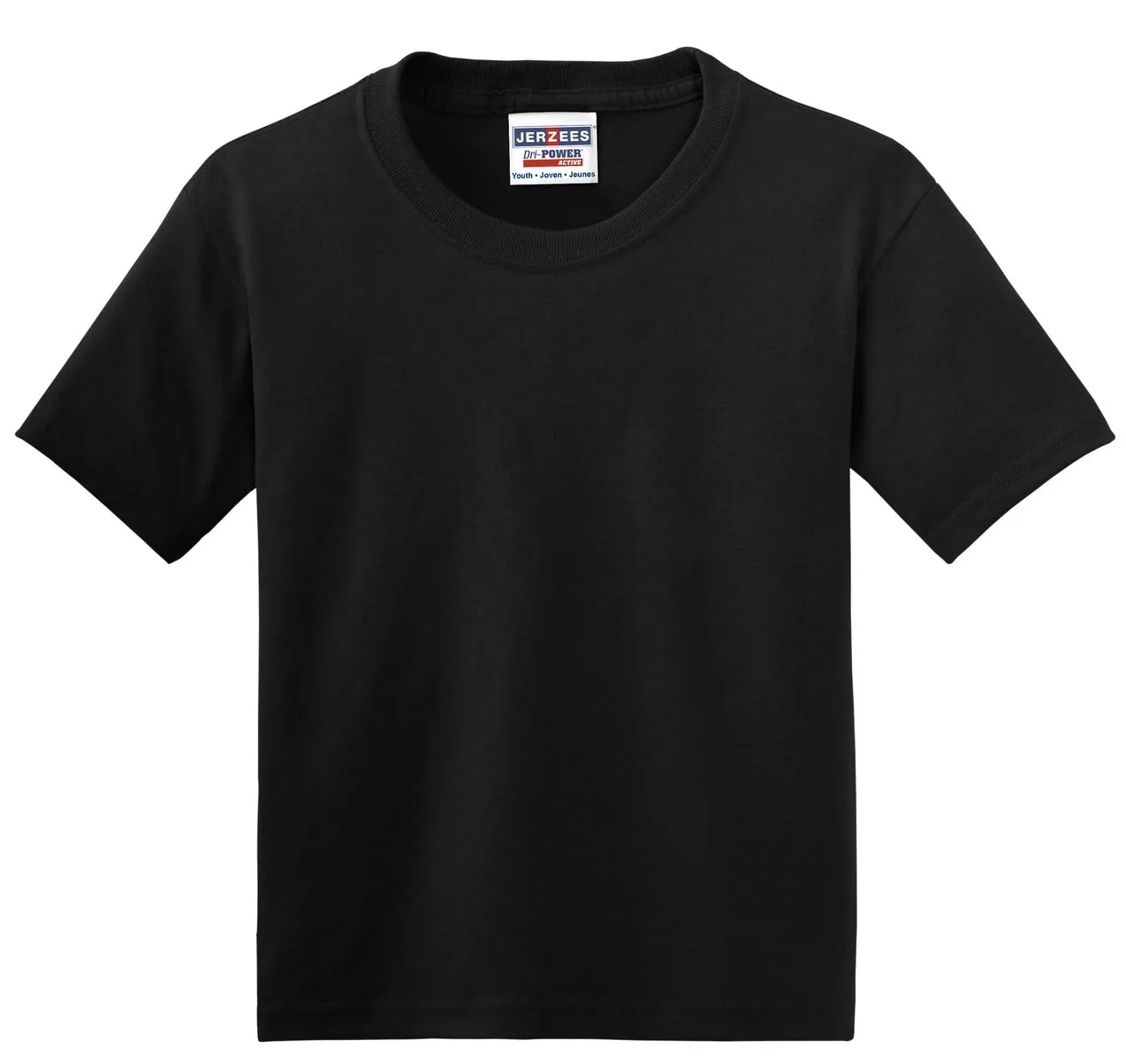 Jerzees - Youth Dri-Power 50/50 Cotton/Poly T-Shirt. 29B