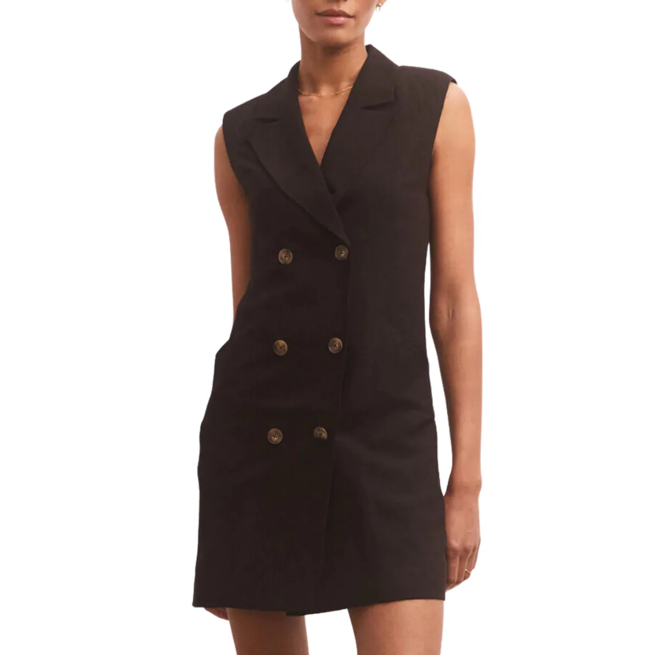 Joanne Blazer Mini Dress