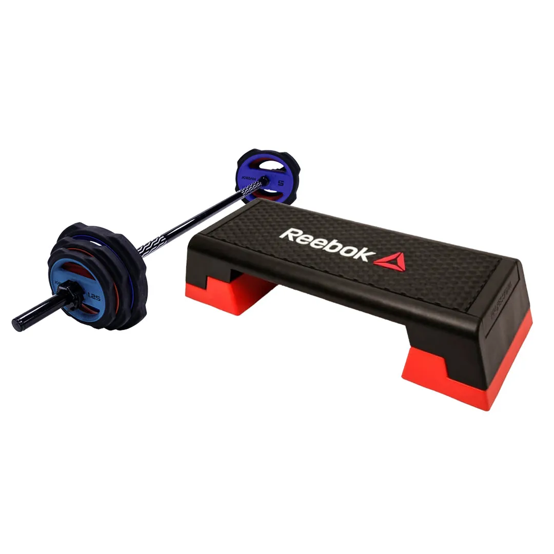 JORDAN Ignite Pump X ™ Urethane Studio Barbell Sets and Plates