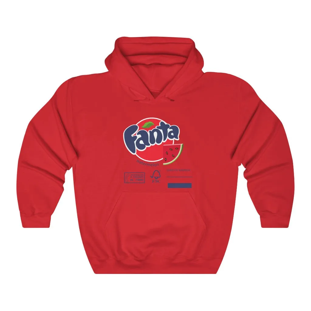 KAWAII FANTA HOODIE watermelon RED