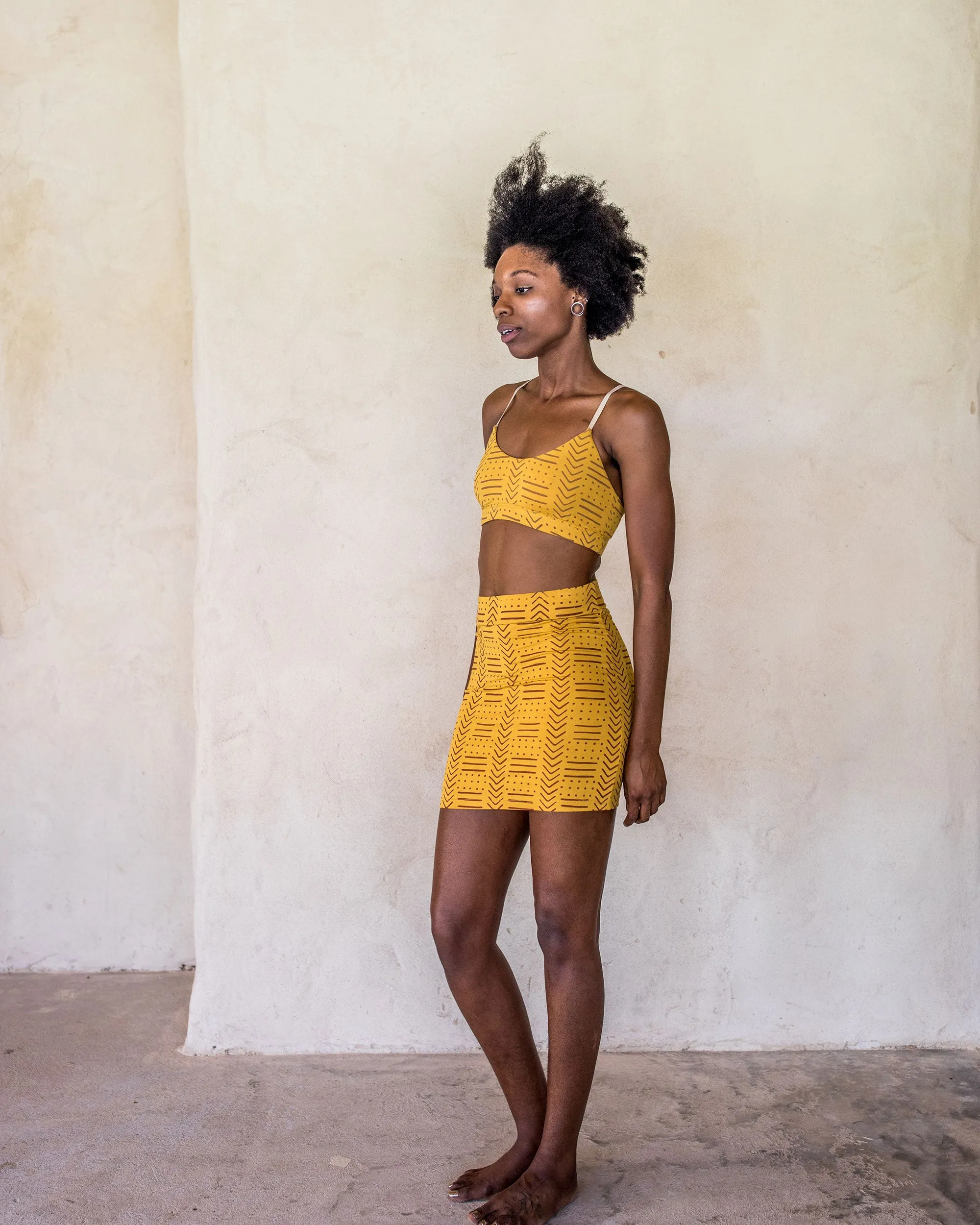 Lexi crop - Yellow tribe