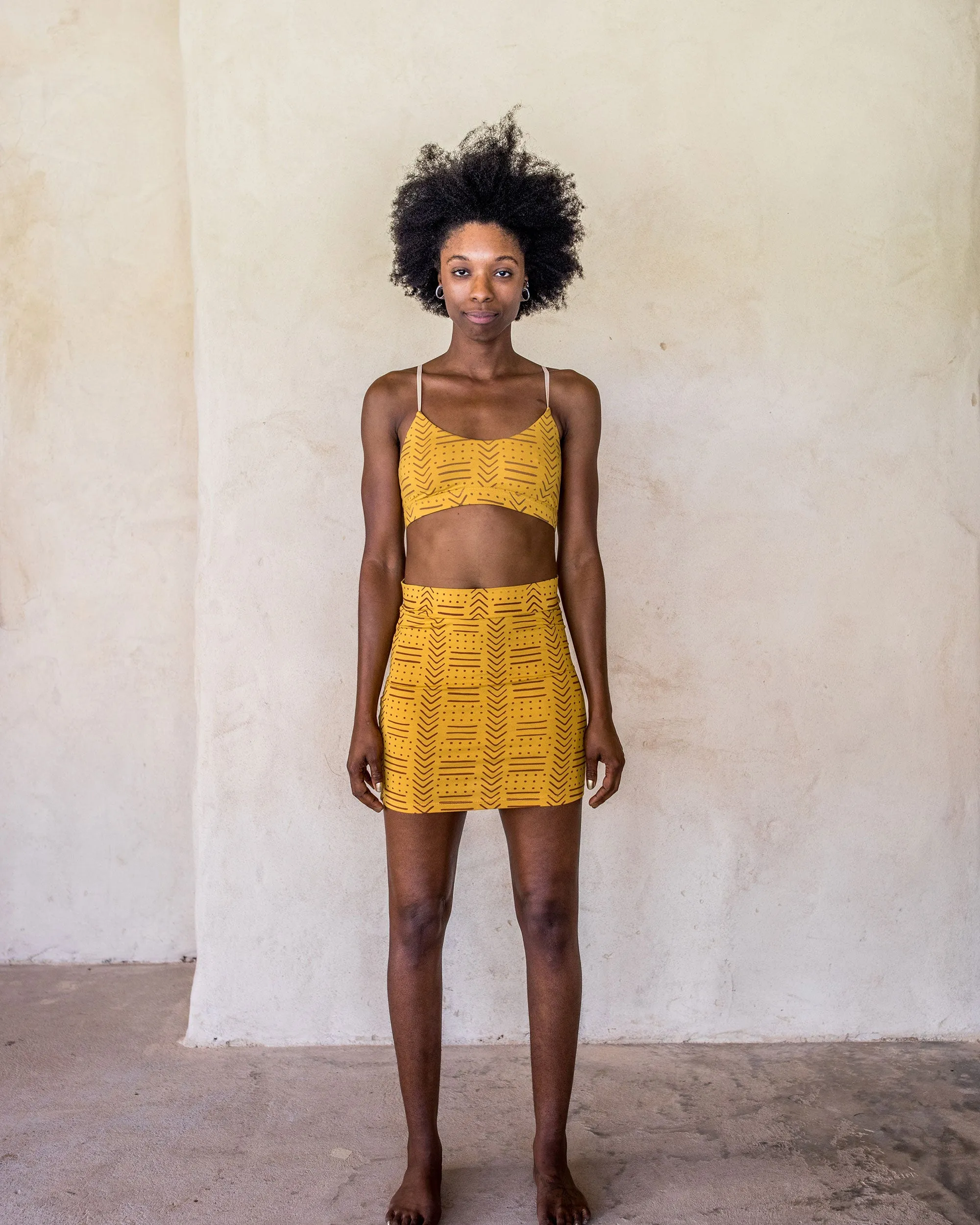 Lexi crop - Yellow tribe