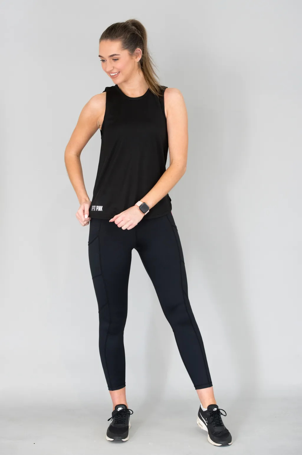 Lightweight Sports Vest in Black