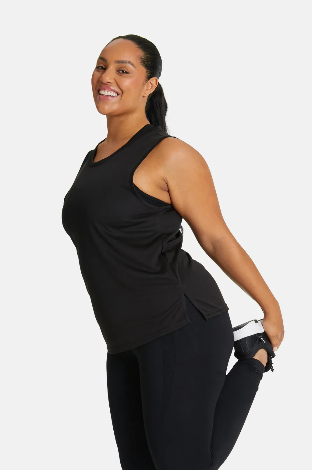 Lightweight Sports Vest in Black