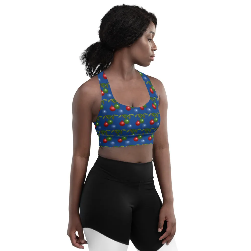 Longline Bulbs sports bra