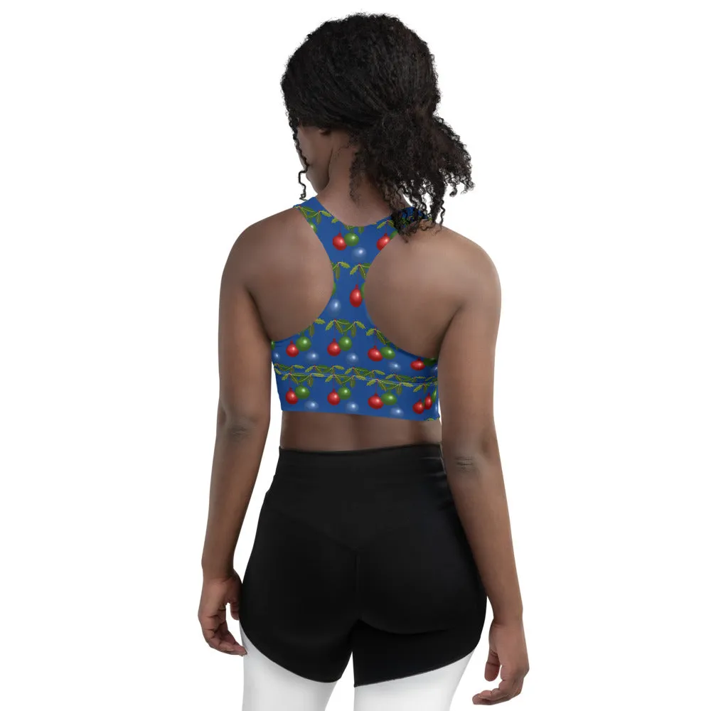 Longline Bulbs sports bra