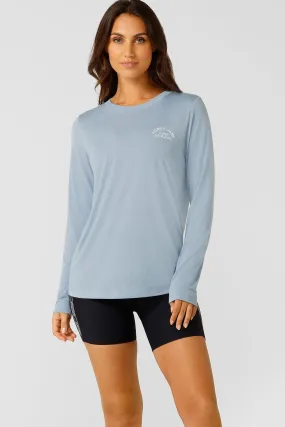 Lotus Long Sleeve Top | Glacier Blue