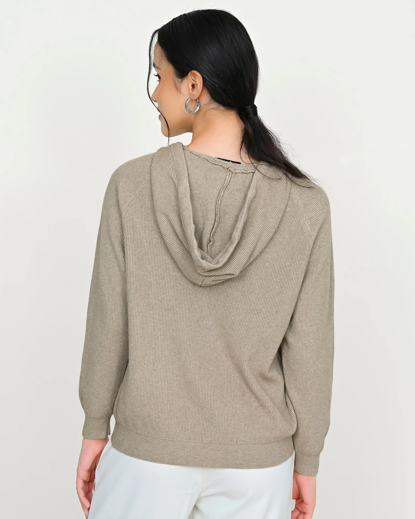 MAISY KNIT HOODIE