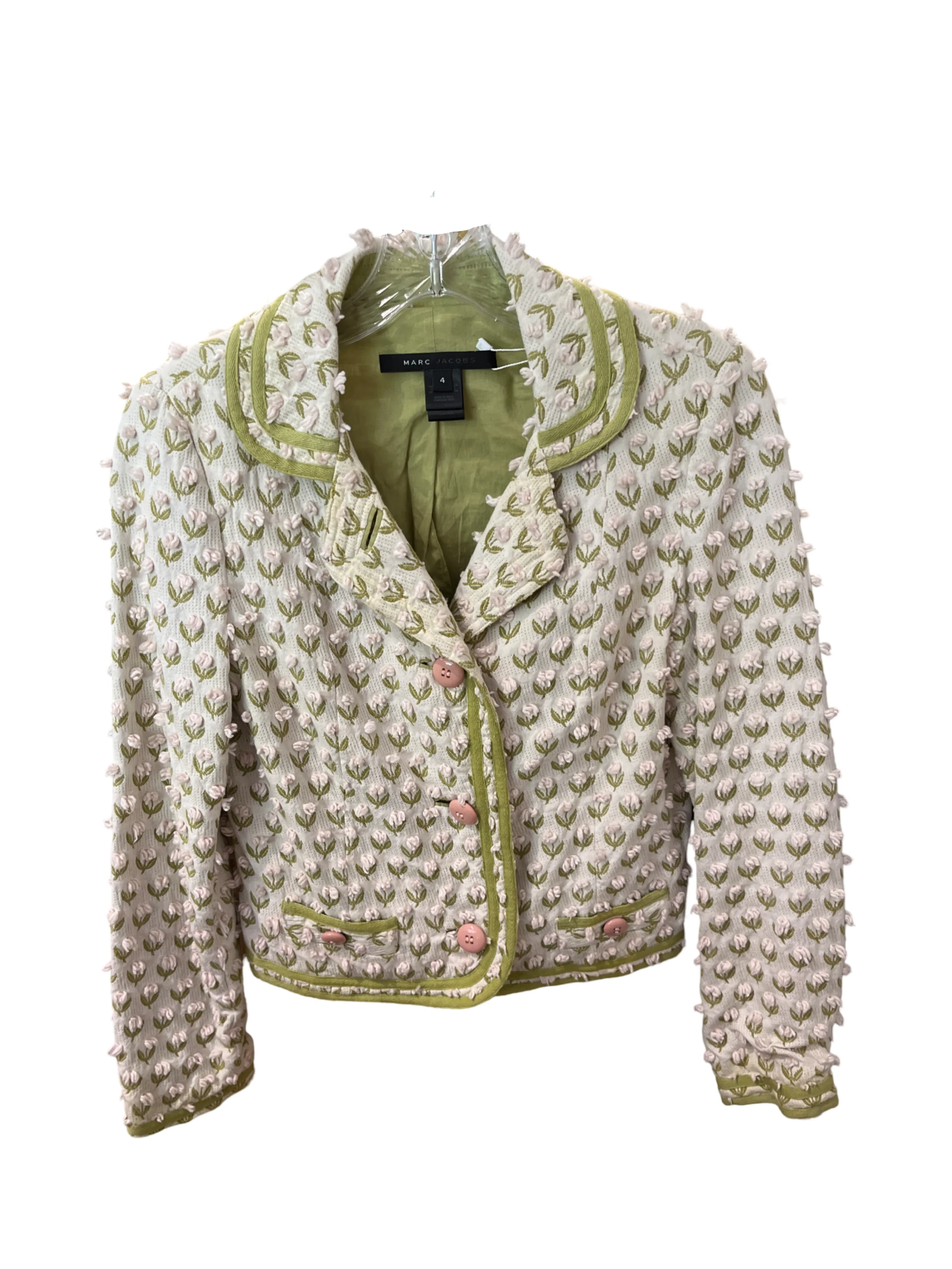 Marc Jacobs Flower Embillished Vtg Jacket