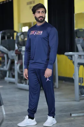 Men Summer Tracksuit Navy