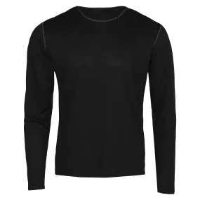 Men's Pepper Bi-Ply Crewneck - Black