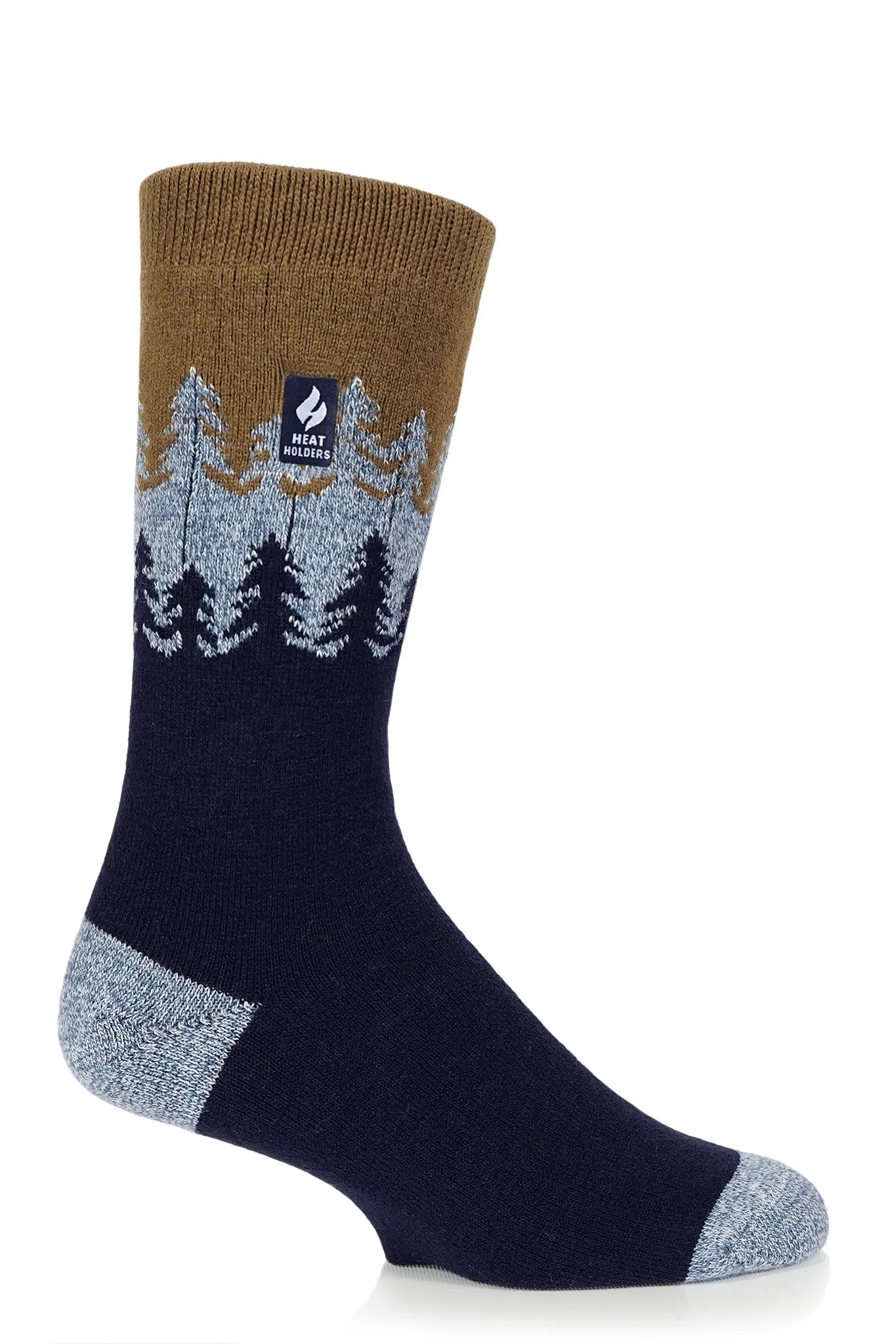 Men's ULTRA LITE™ Trees Patterned Crew Socks