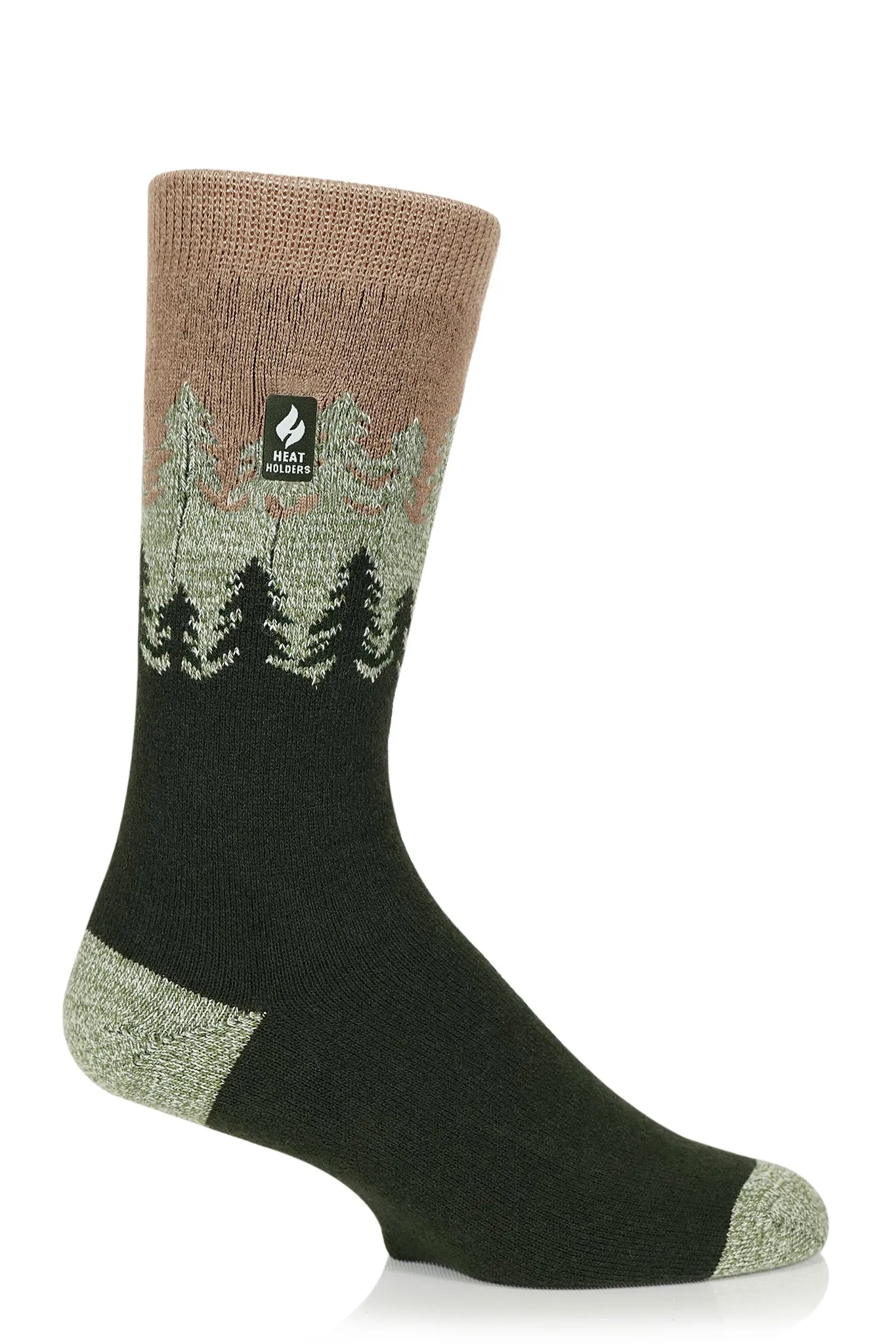 Men's ULTRA LITE™ Trees Patterned Crew Socks