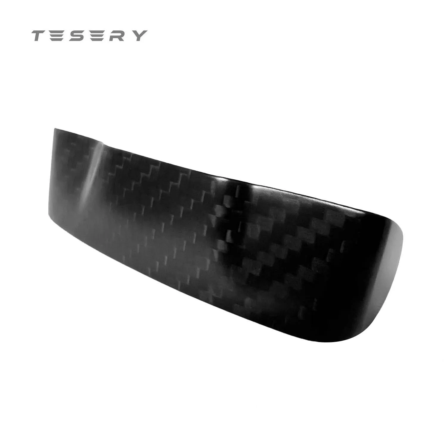 Model 3 / Y Seat Belt Buckle Cover Trim - Carbon Fiber Interior Mods（2pcs）