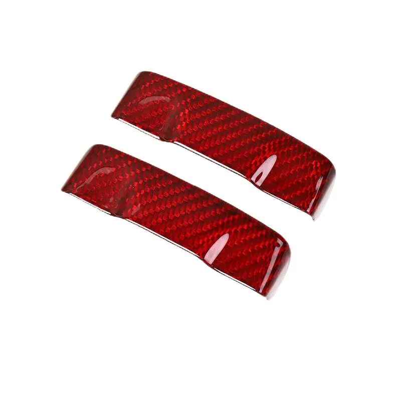 Model 3 / Y Seat Belt Buckle Cover Trim - Carbon Fiber Interior Mods（2pcs）