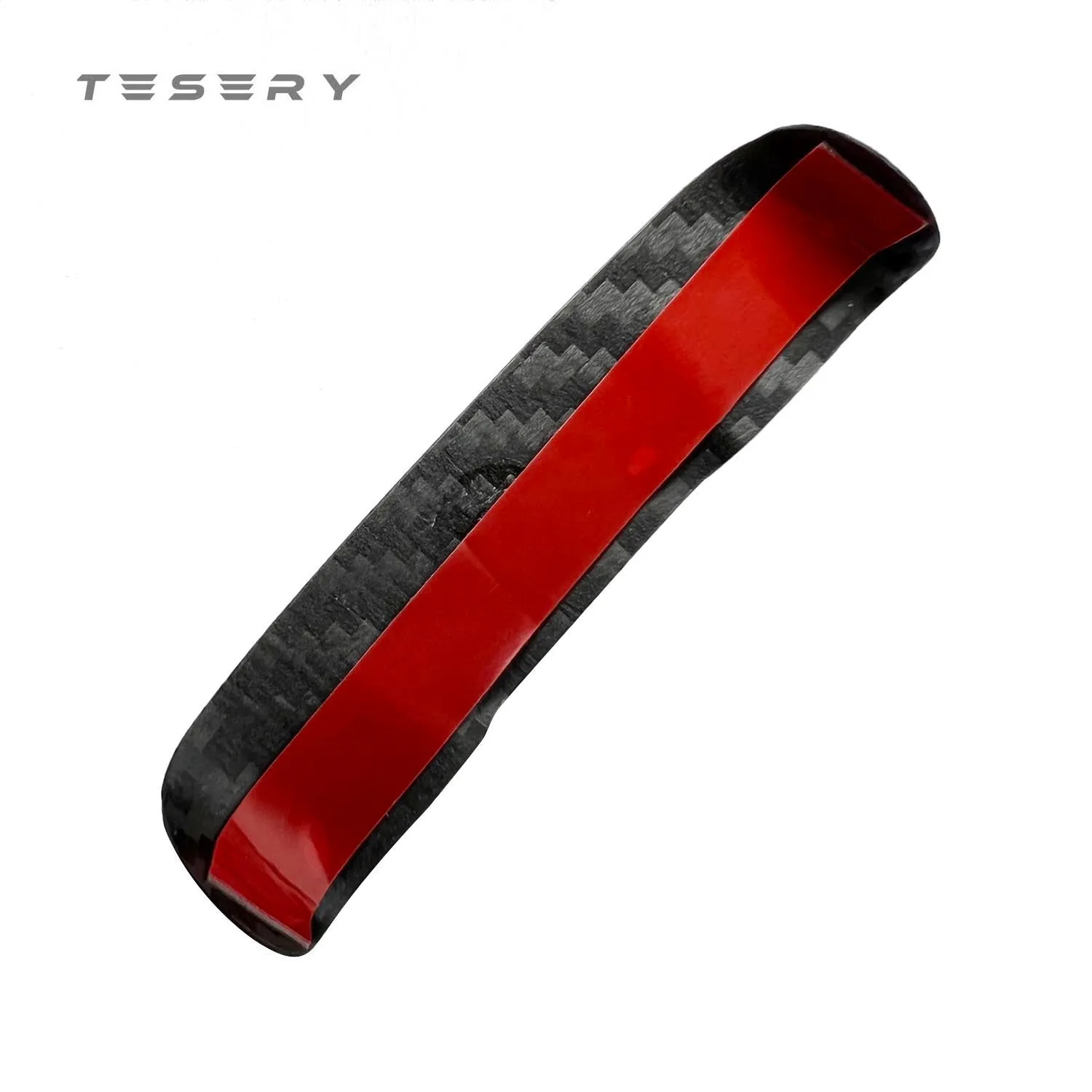 Model 3 / Y Seat Belt Buckle Cover Trim - Carbon Fiber Interior Mods（2pcs）