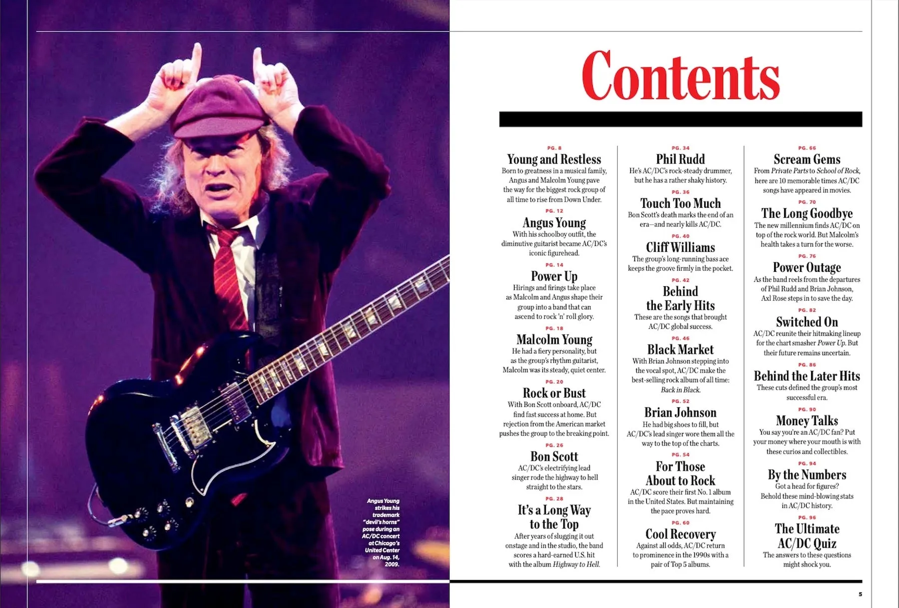 Music Spotlight - AC/DC The Ultimate Guide: Dozen of Unique Photos, Little Known Facts, How They Changed Music Forever!