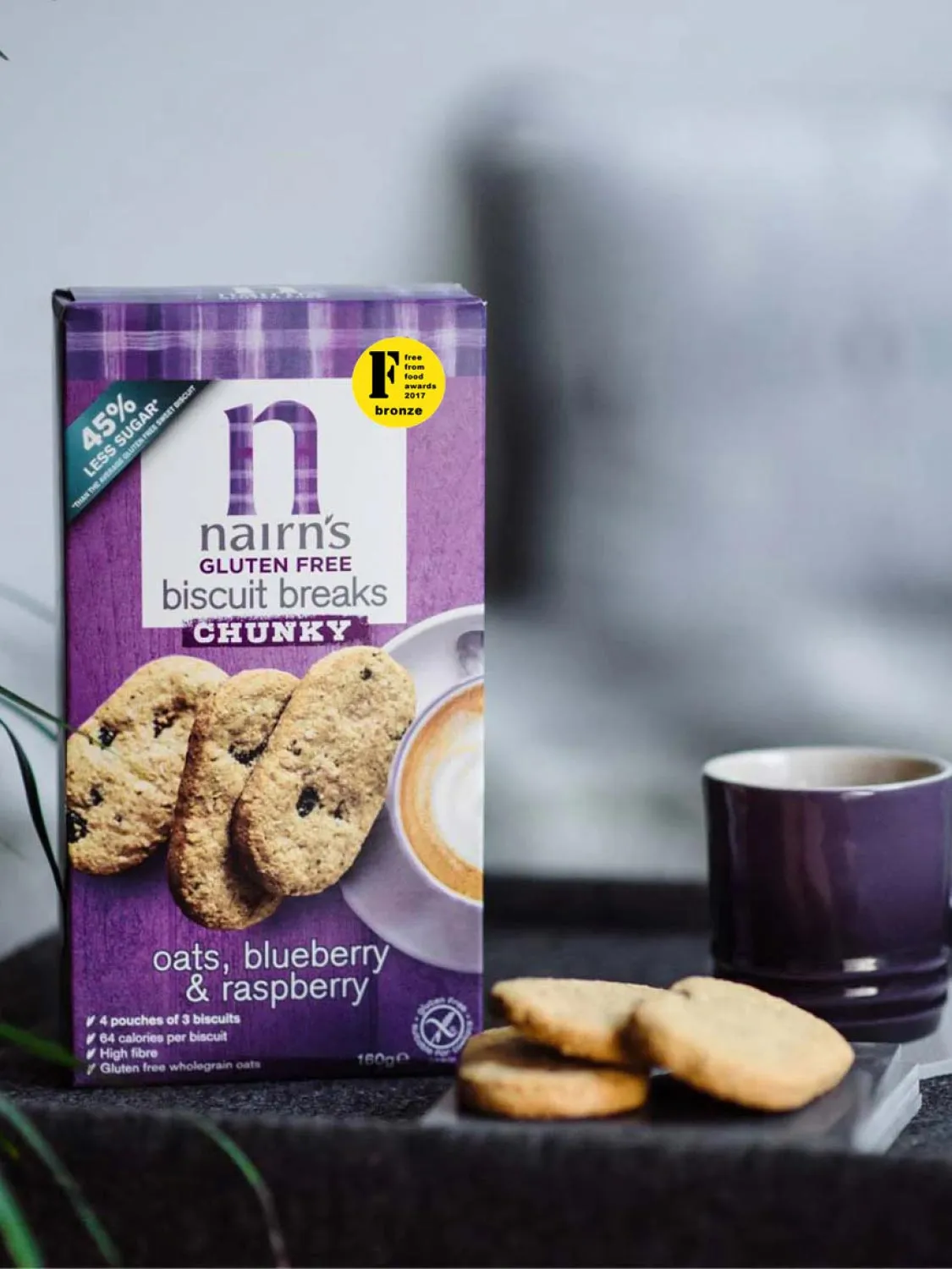 Nairn's Gluten Free Chunky Biscuit Breaks