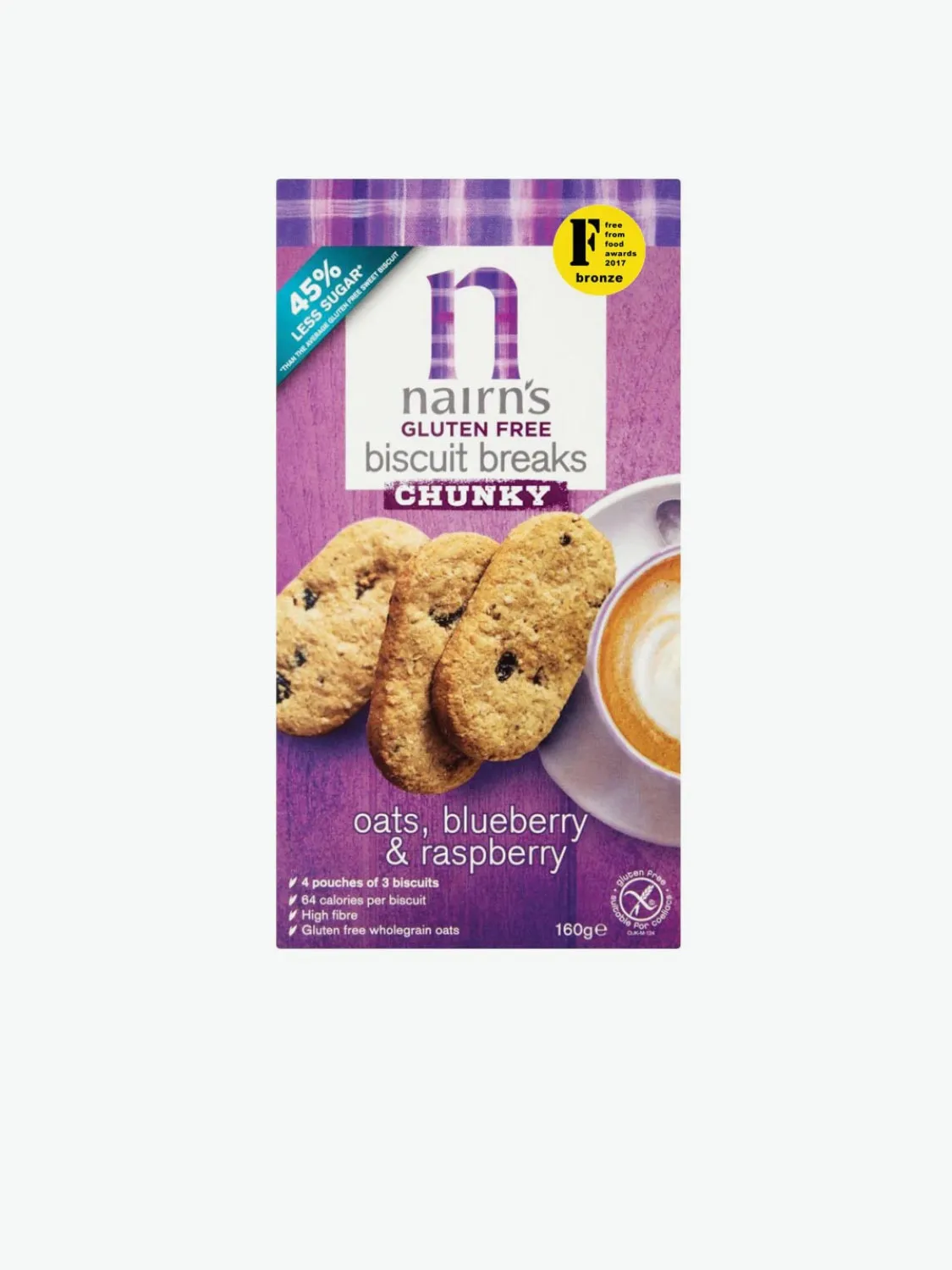 Nairn's Gluten Free Chunky Biscuit Breaks