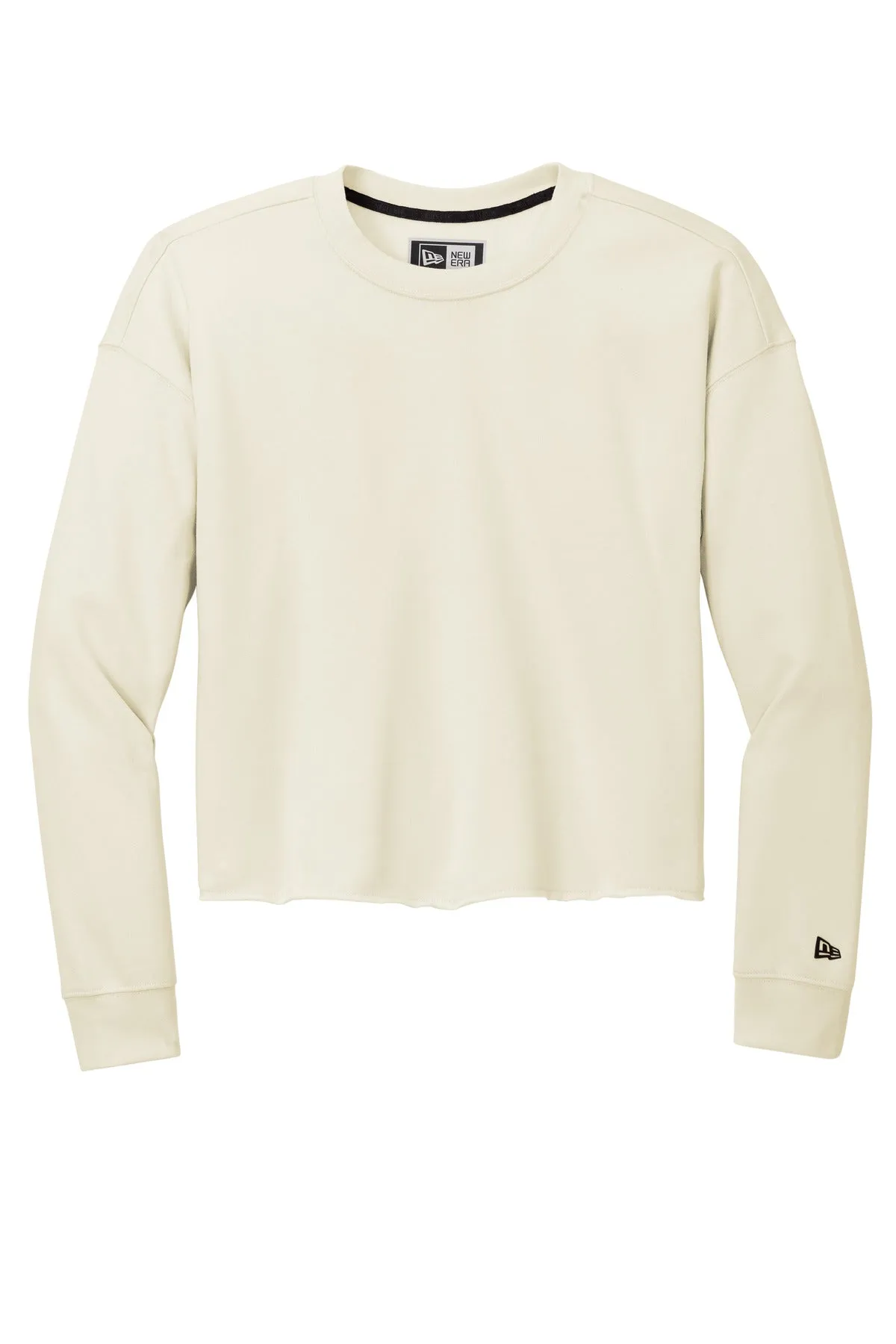 New Era Ladies Tri-Blend Fleece Crop Crew LNEA514