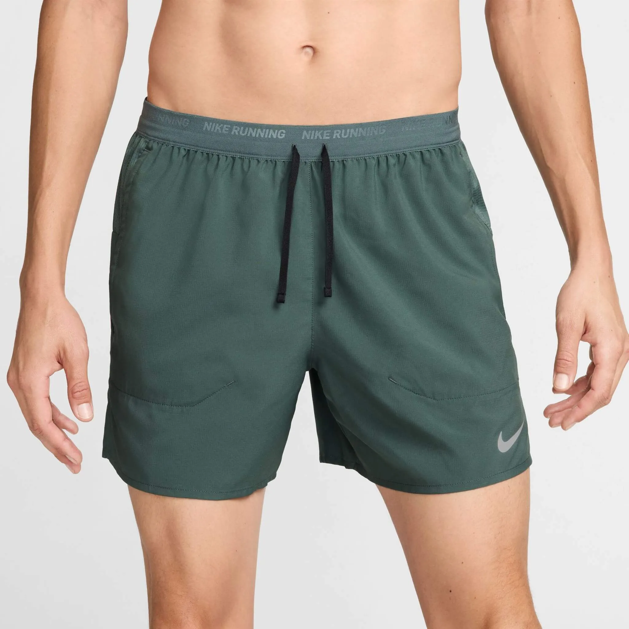 Nike | Men's Stride Dri-FIT 5" Brief-Lined Running Shorts - Vintage Green