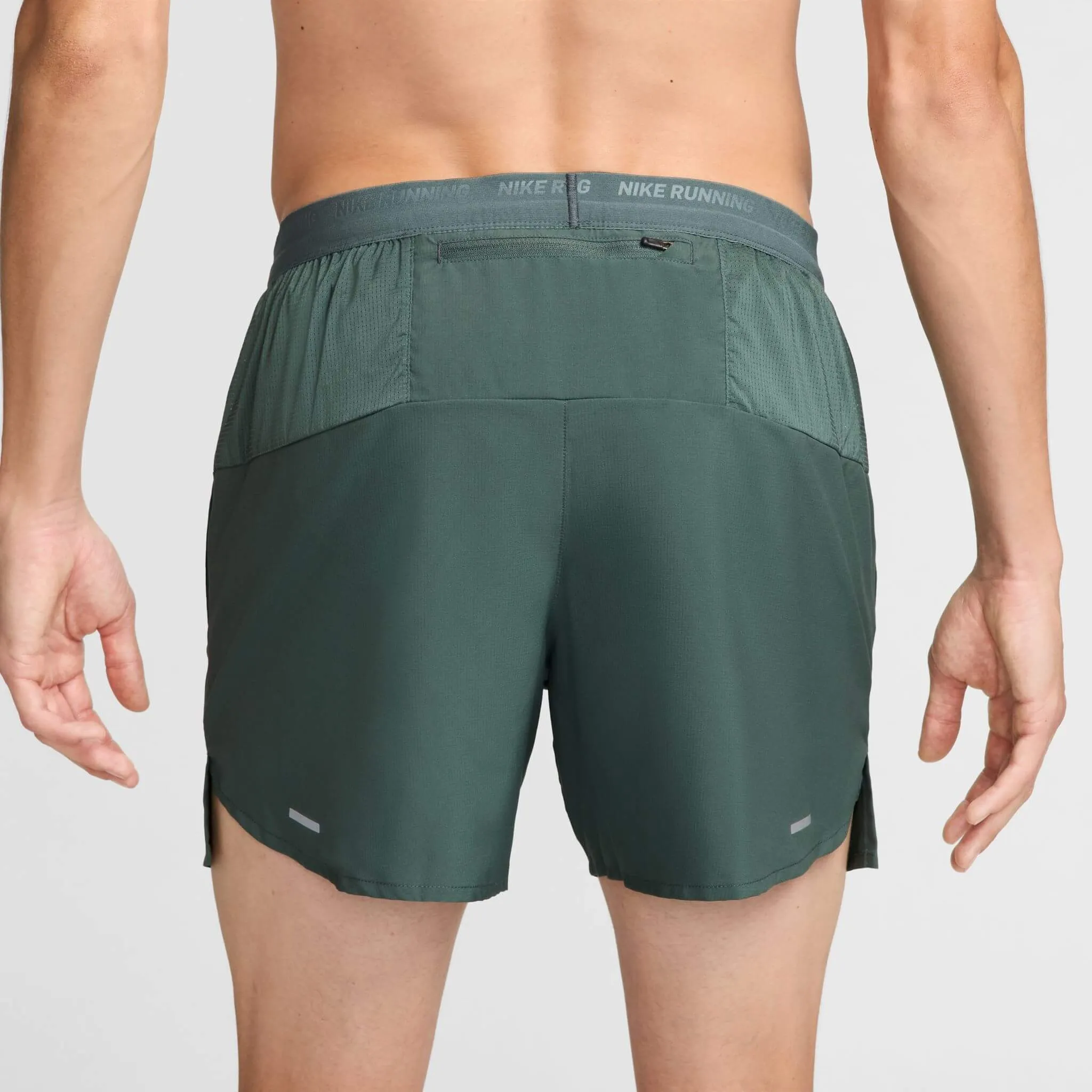 Nike | Men's Stride Dri-FIT 5" Brief-Lined Running Shorts - Vintage Green