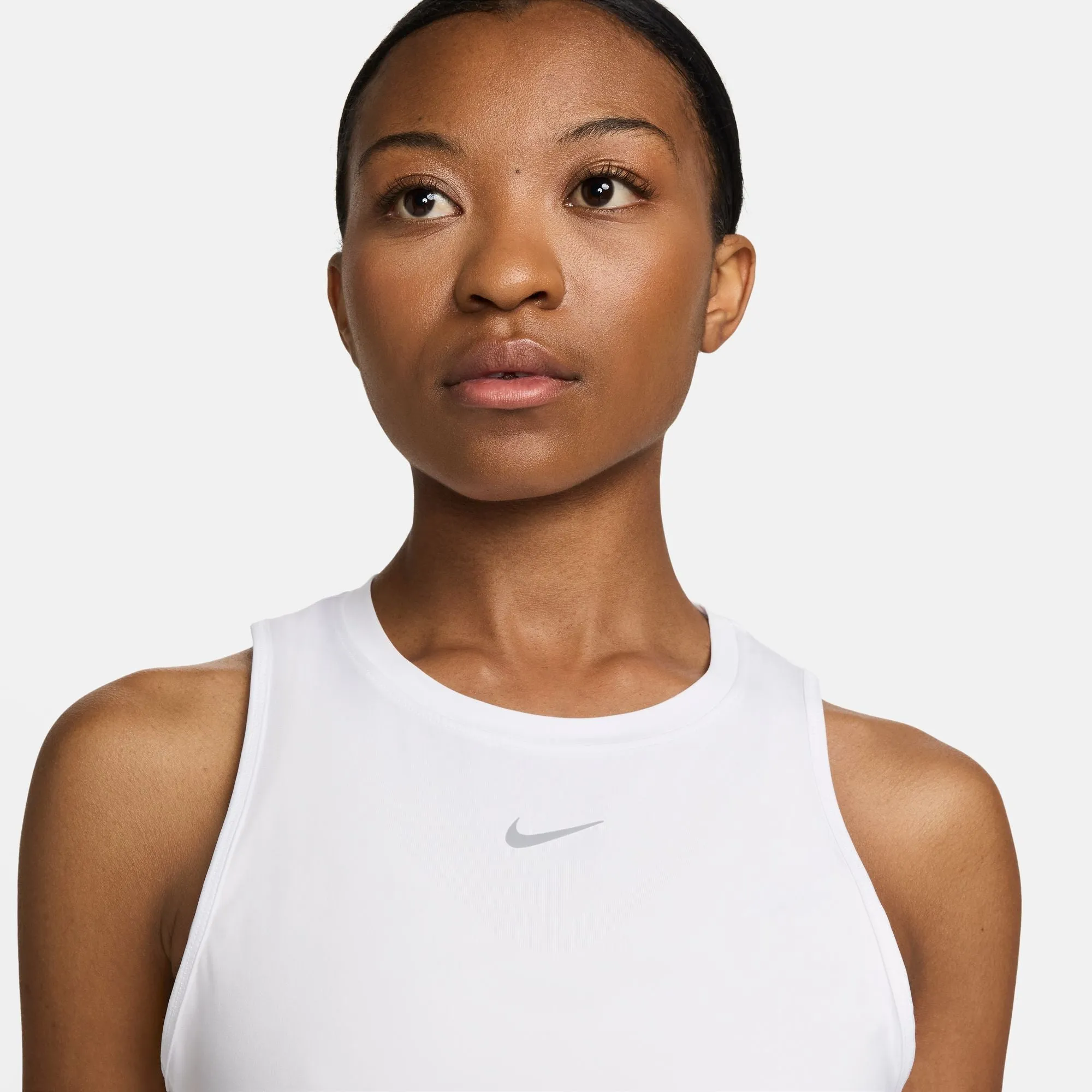 Nike Women's Dri-FIT One Classic Tank White / Black